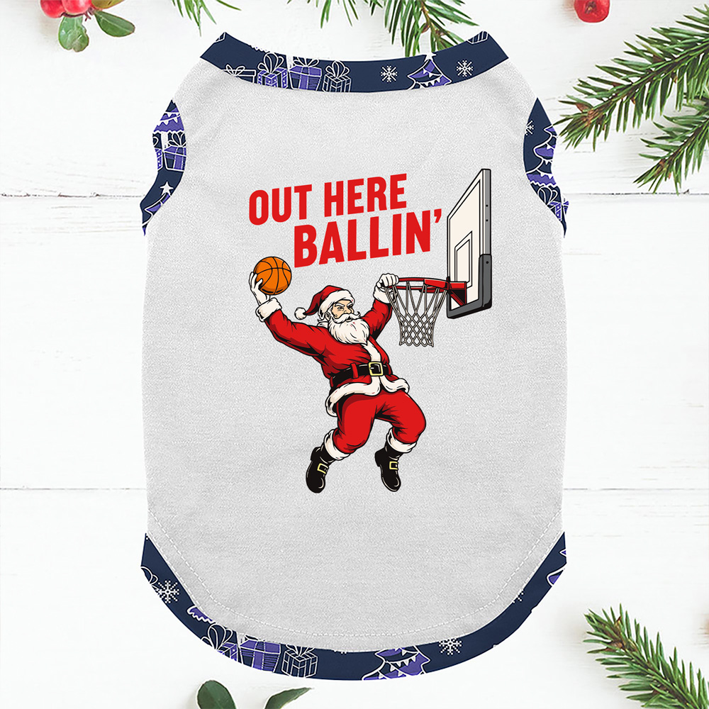 Baseball Santa Player Matching Xmas Family Pajamas 7