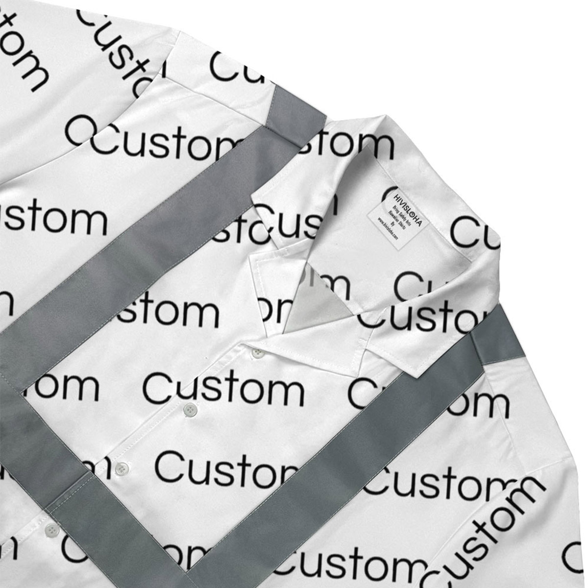Design Your Own Custom Hi Vis Hawaiian Shirt For Bulk Order 6