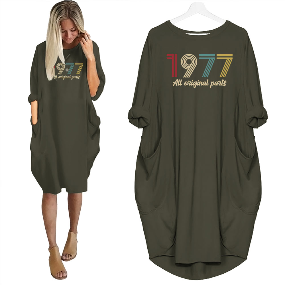 Original Parts 1977 Birthday Pocket Dress 5