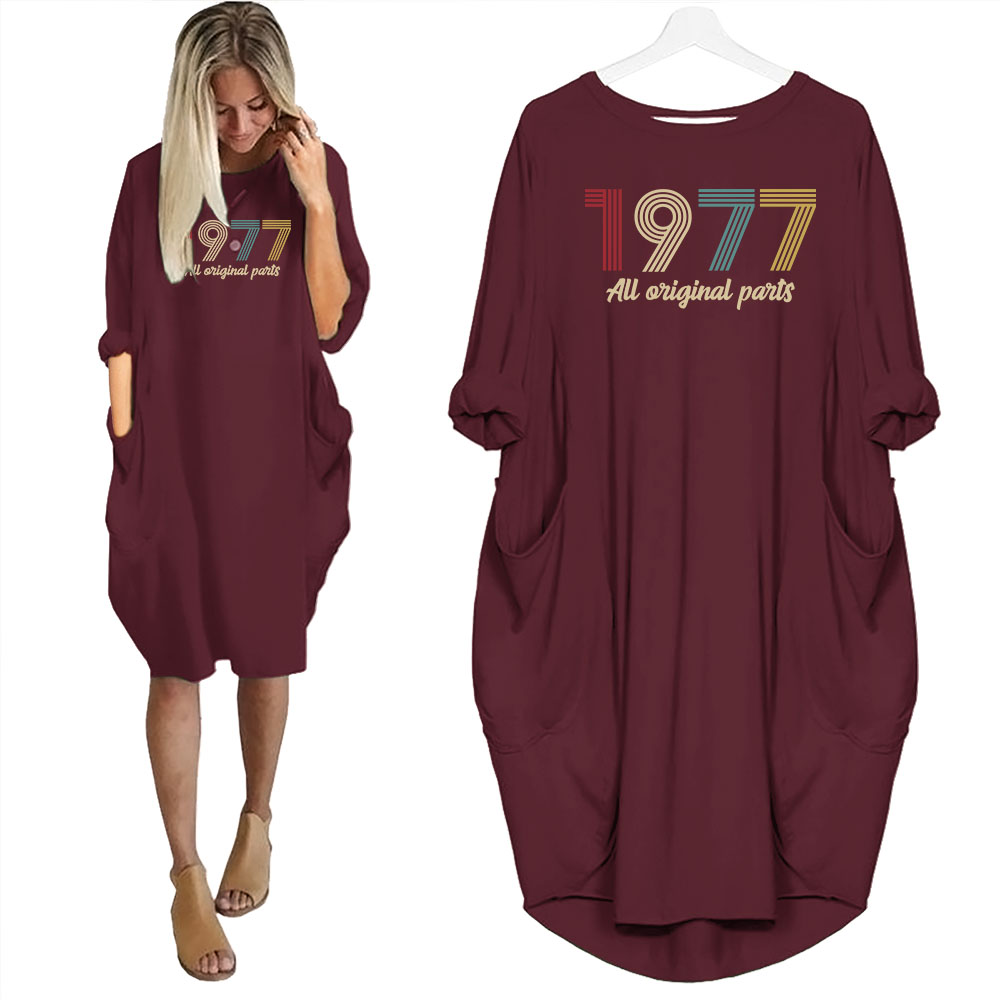 Original Parts 1977 Birthday Pocket Dress 6