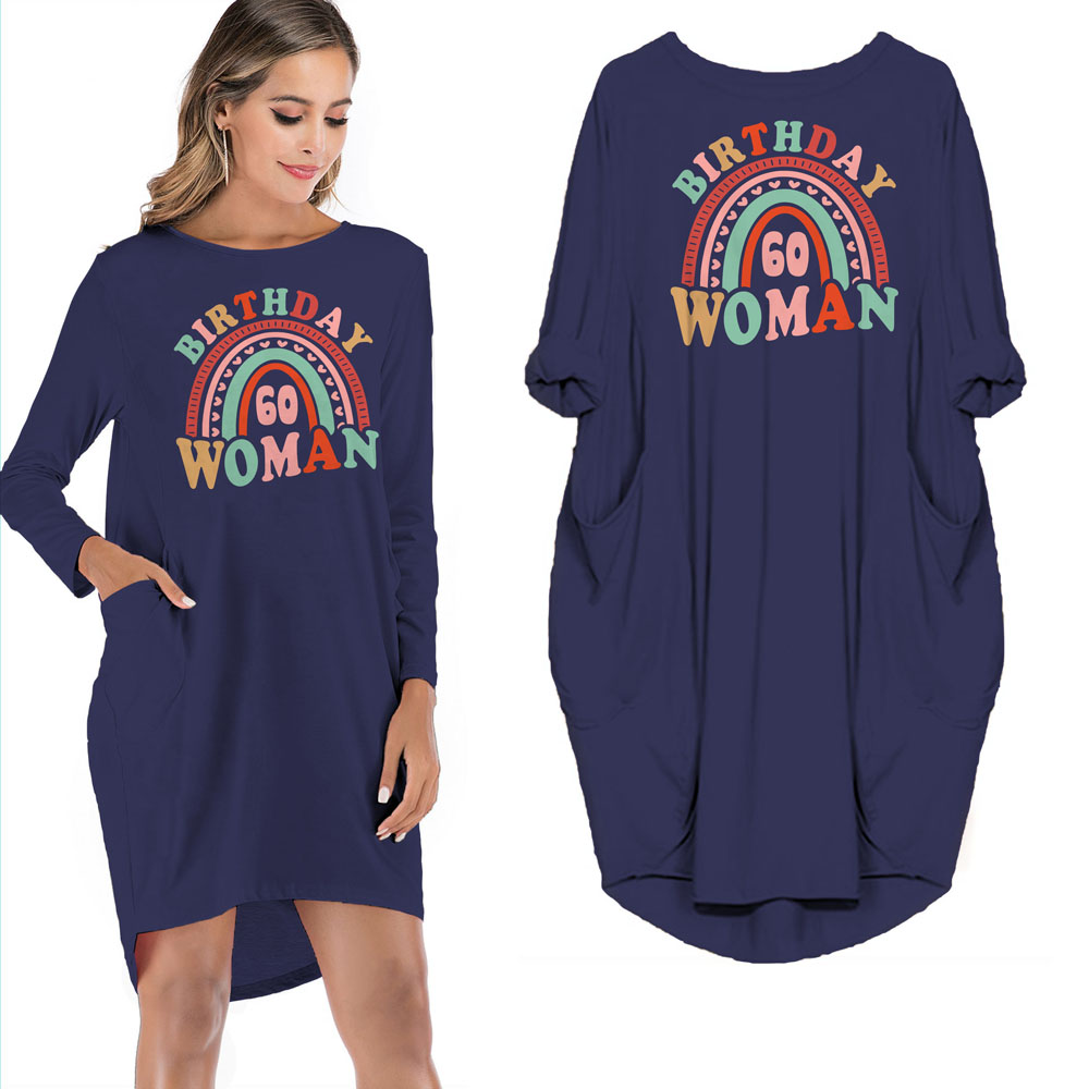 Retro 60 Birthday Pocket Dress 3