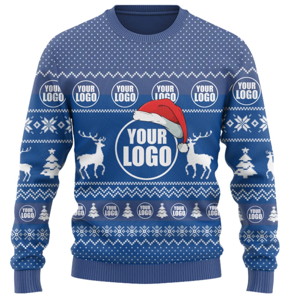 Bulk Price Custom Logo Ugly Christmas Sweater  10