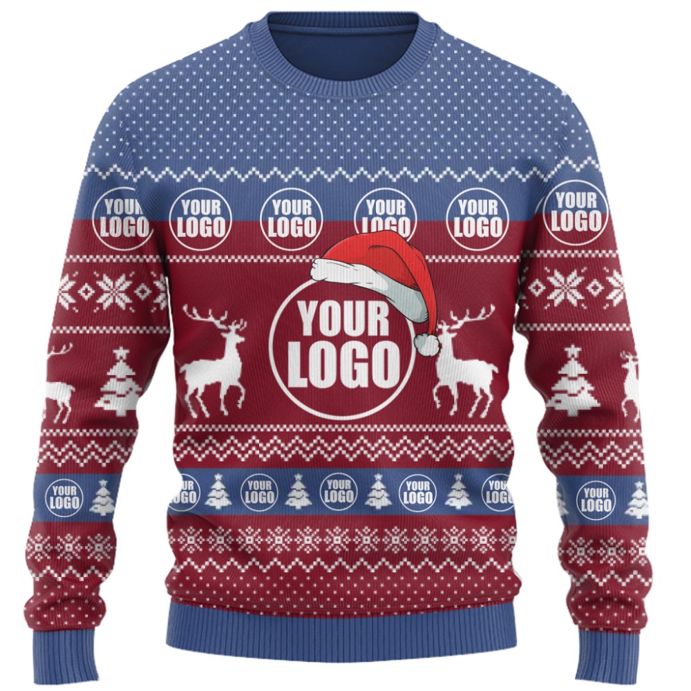 Bulk Price Custom Logo Ugly Christmas Sweater  7