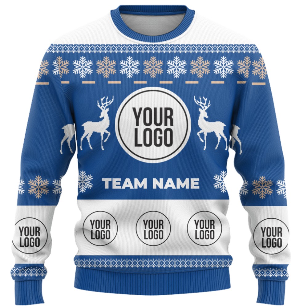 Custom Branded Ugly Christmas Sweater  10