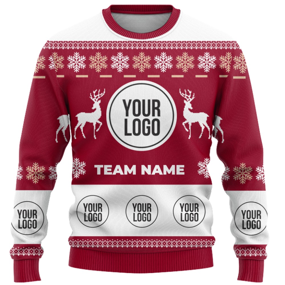 Custom Branded Ugly Christmas Sweater  3