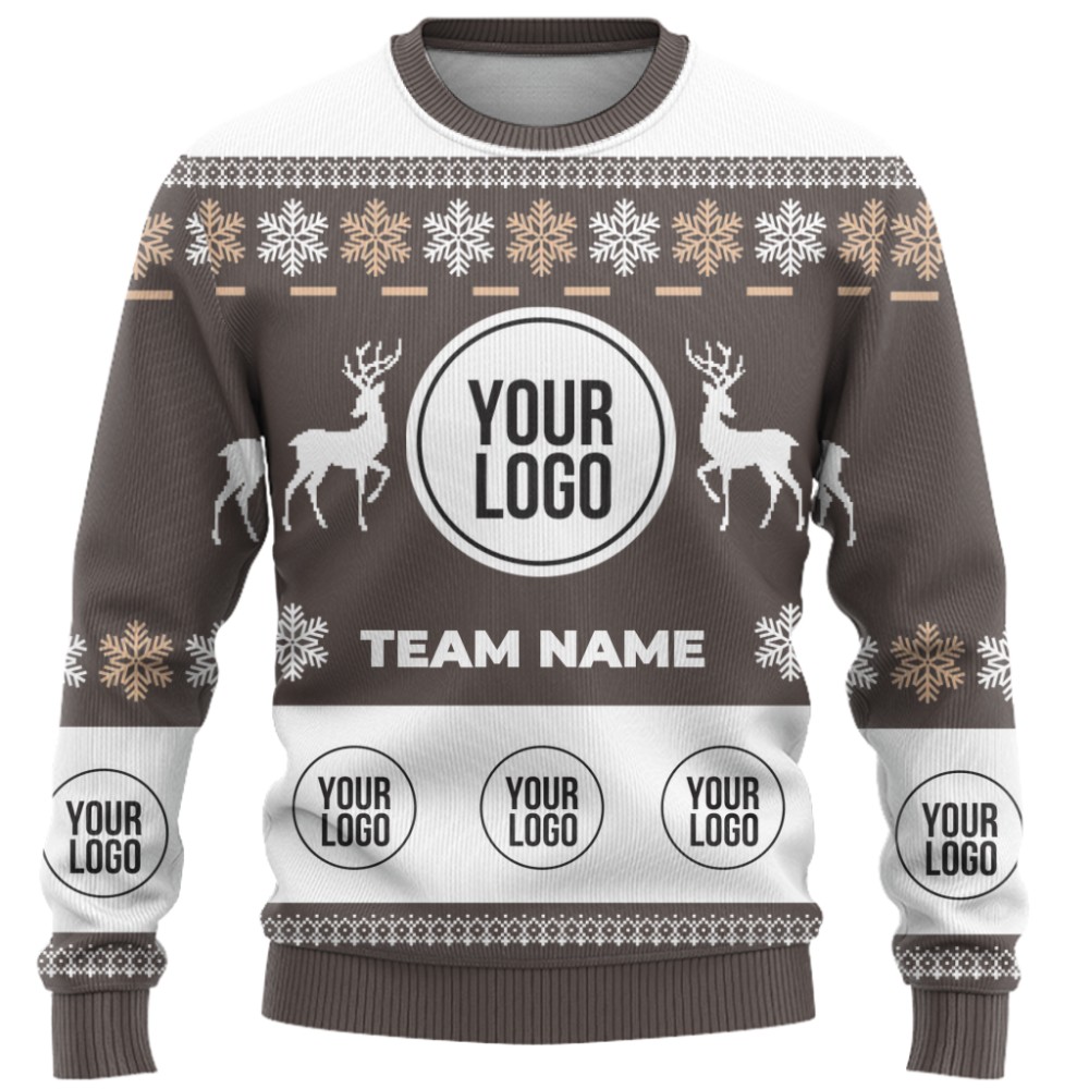 Custom Branded Ugly Christmas Sweater  4
