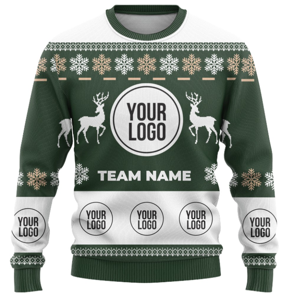 Custom Branded Ugly Christmas Sweater  5