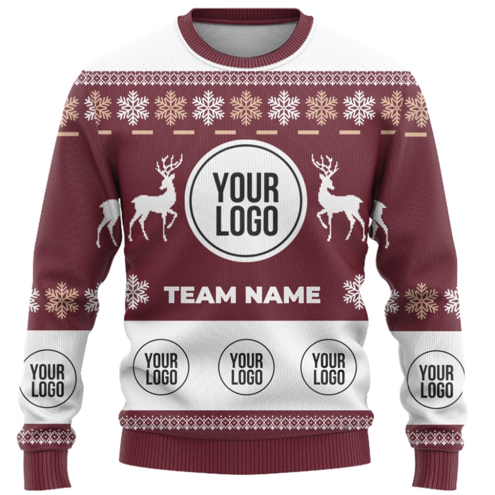 Custom Branded Ugly Christmas Sweater  6