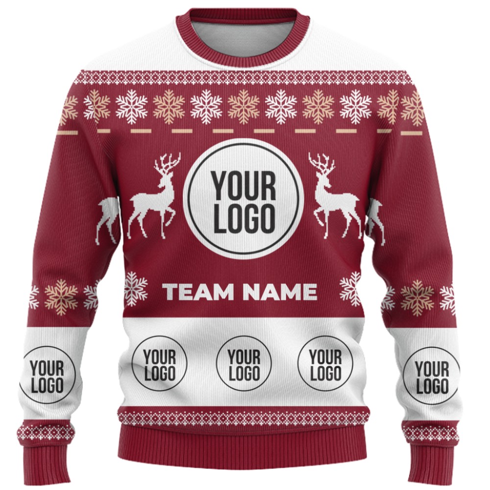 Custom Branded Ugly Christmas Sweater  7