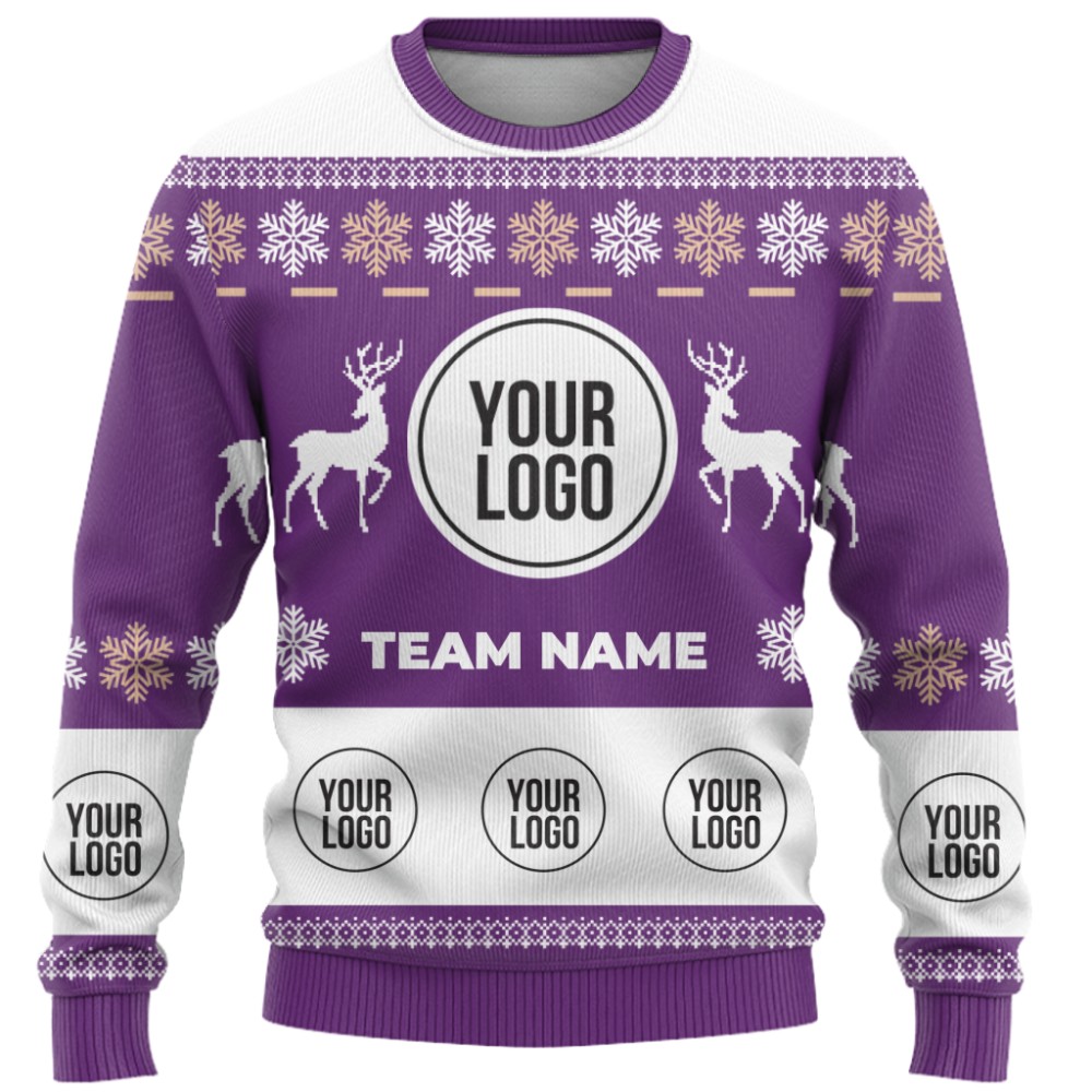 Custom Branded Ugly Christmas Sweater  8