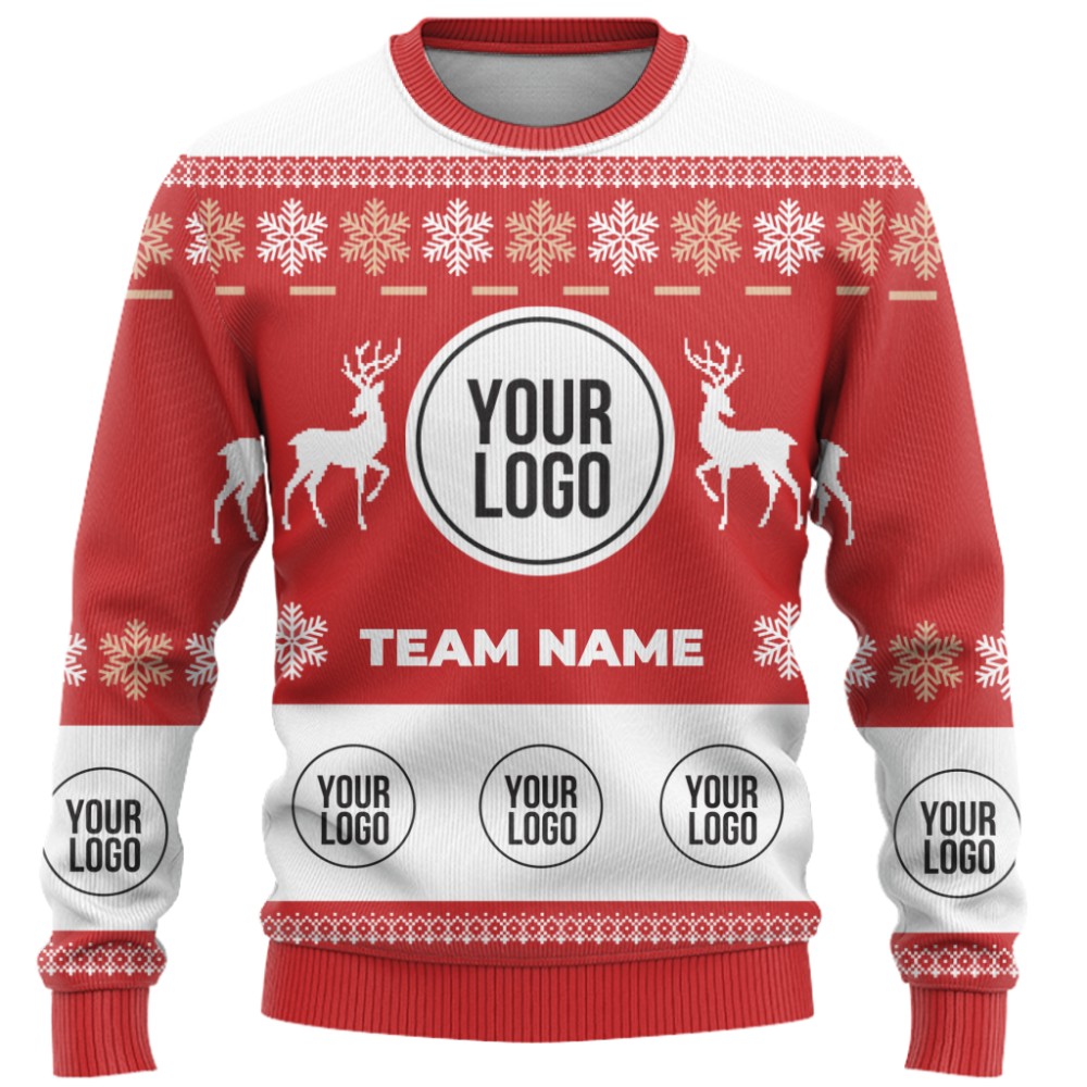 Custom Branded Ugly Christmas Sweater  9