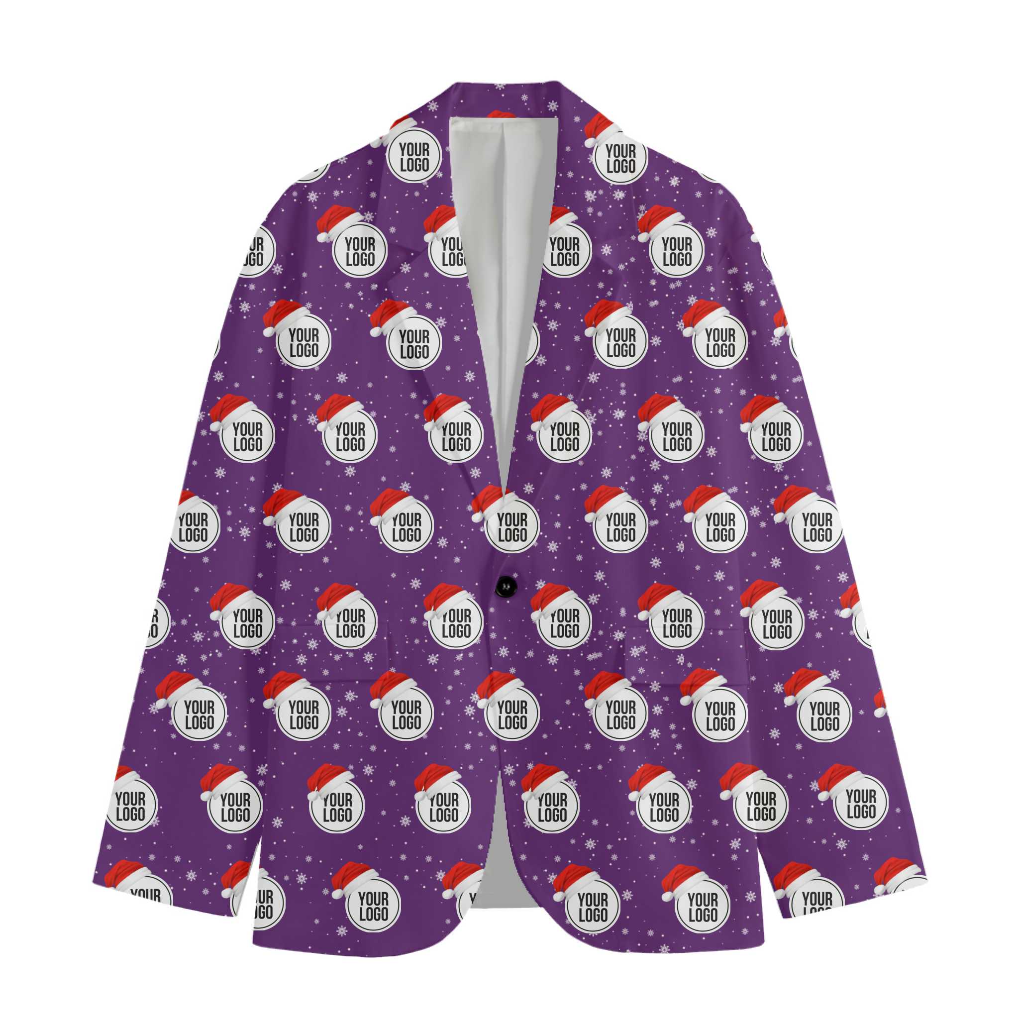 Custom Logo Christmas Blazer Jacket 10