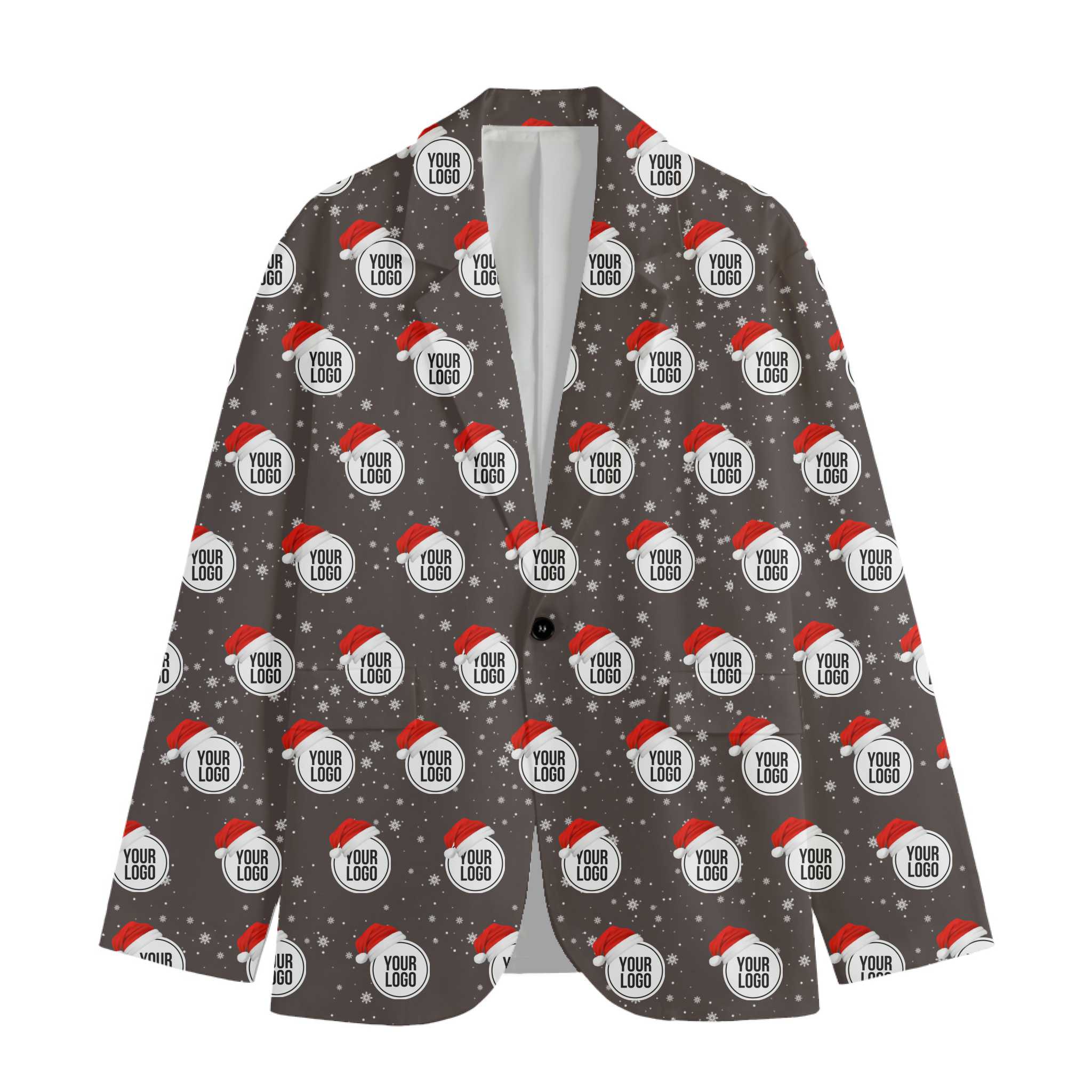 Custom Logo Christmas Blazer Jacket 6