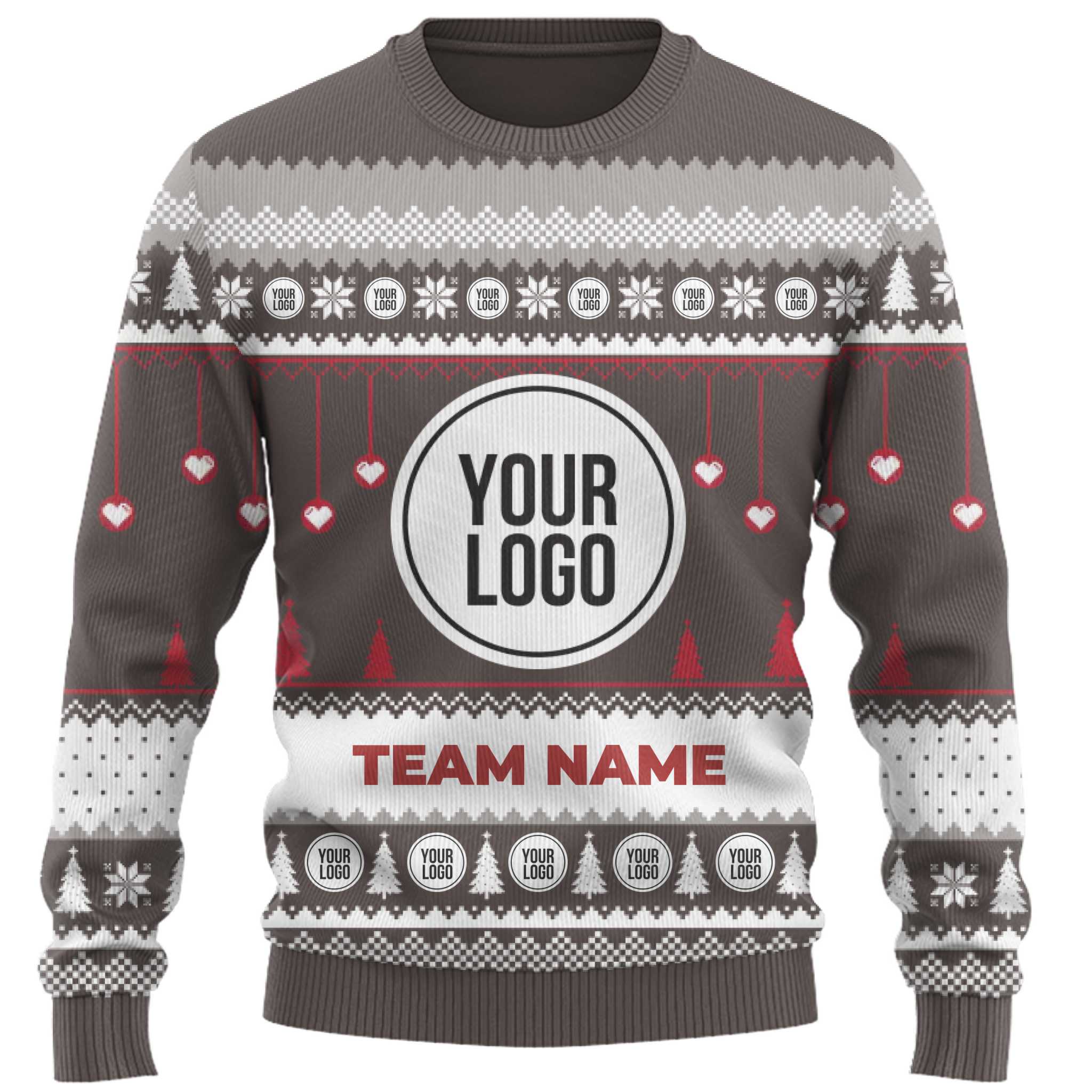 Custom Logo Live Preview Ugly Christmas Sweater 2