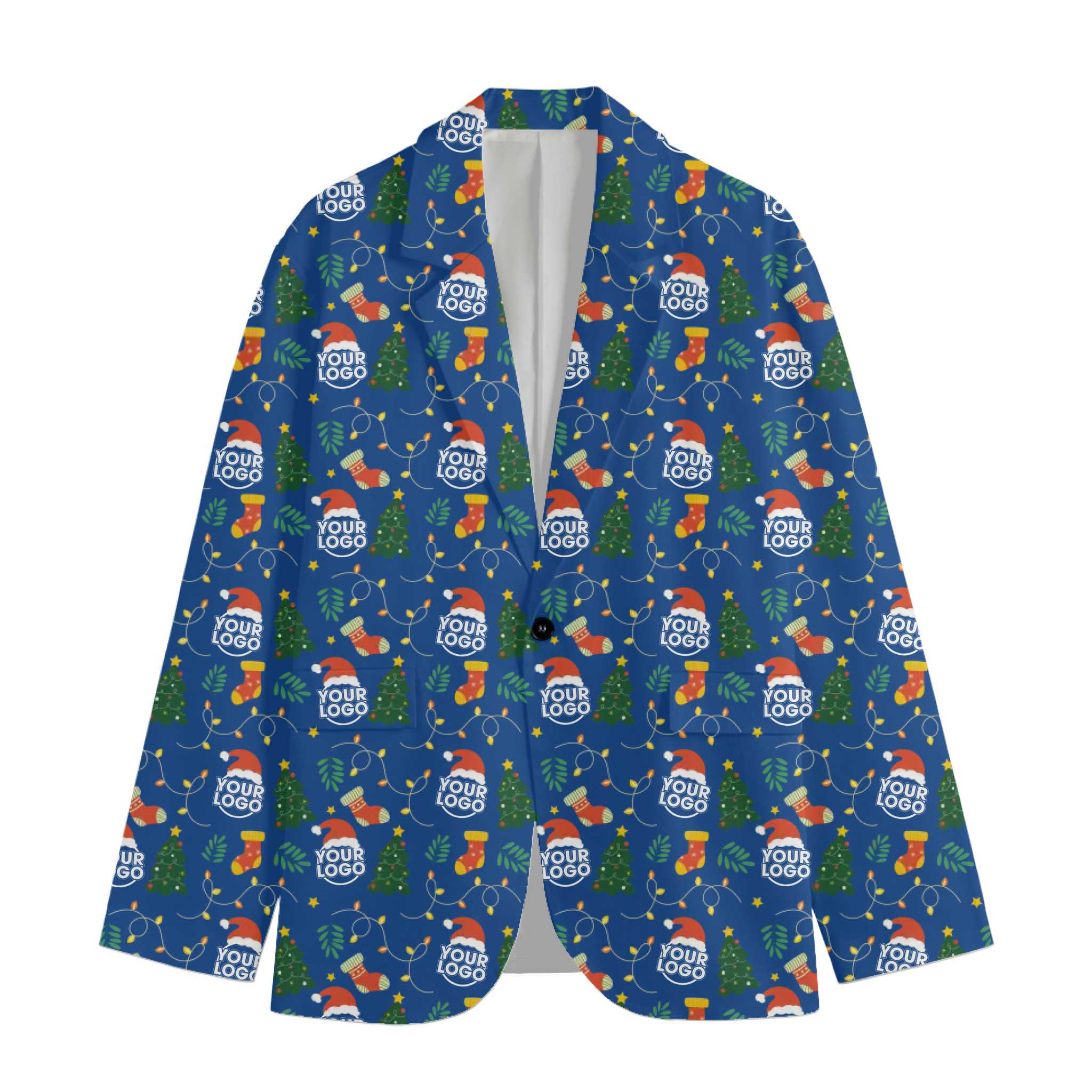 Custom Logo Or Face Christmas Jacket 10