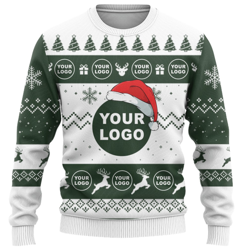 Customized Brand Logo Ugly Christmas Sweater 5