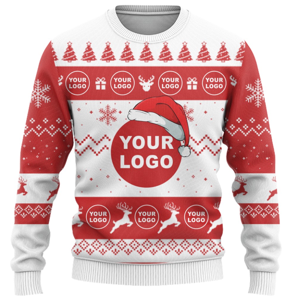 Customized Brand Logo Ugly Christmas Sweater 10