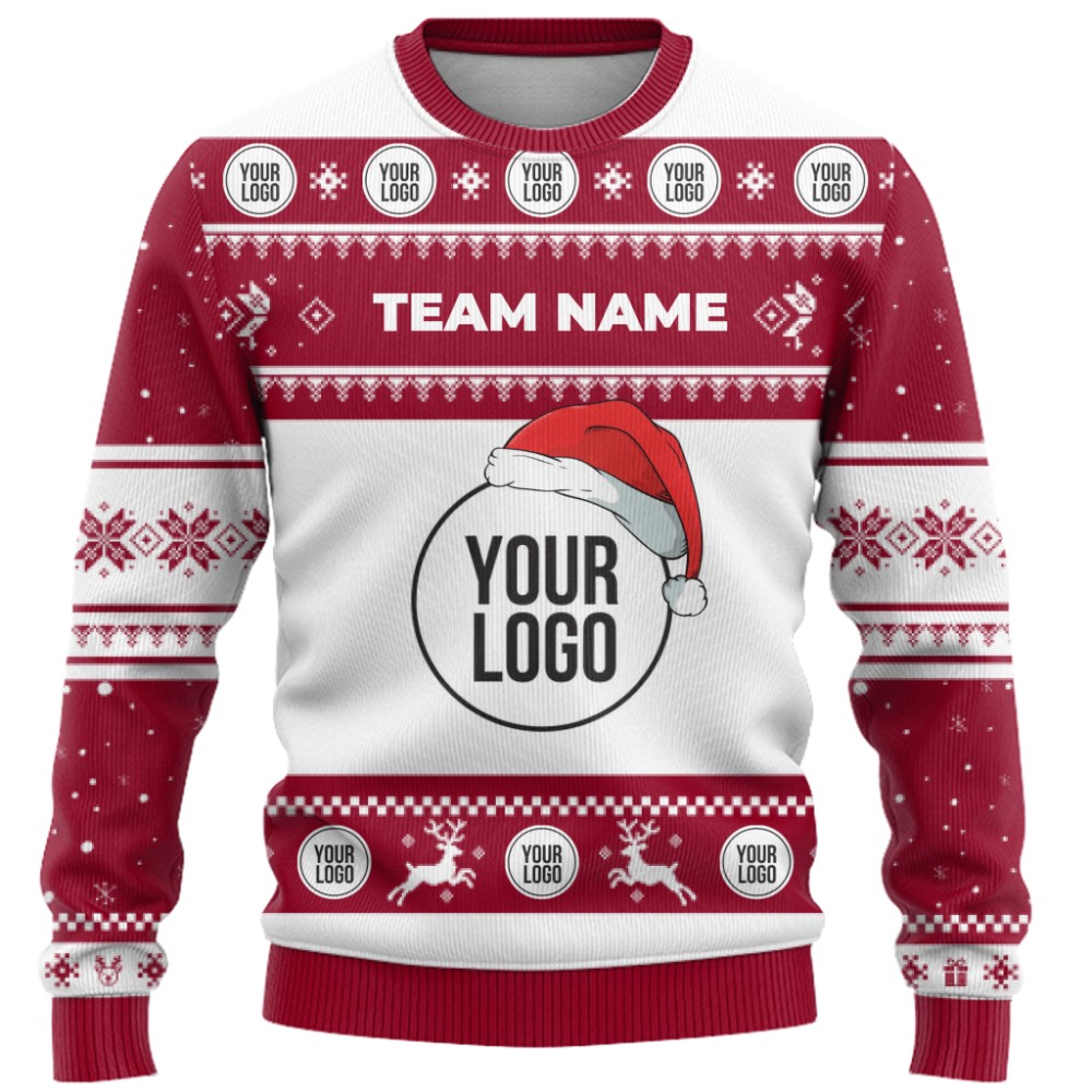 Customized Logo Ugly Christmas Sweater No Minimum 5