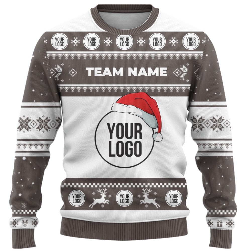 Customized Logo Ugly Christmas Sweater No Minimum 7