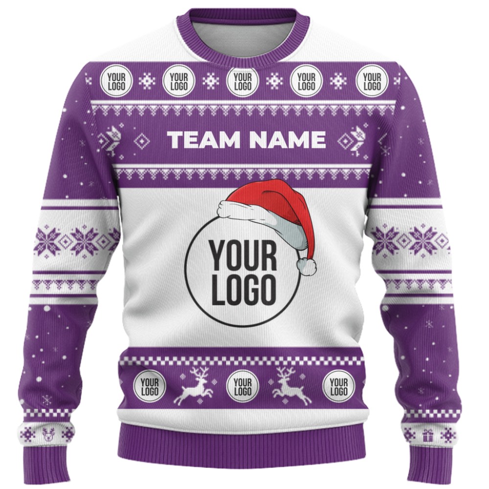 Customized Logo Ugly Christmas Sweater No Minimum 6