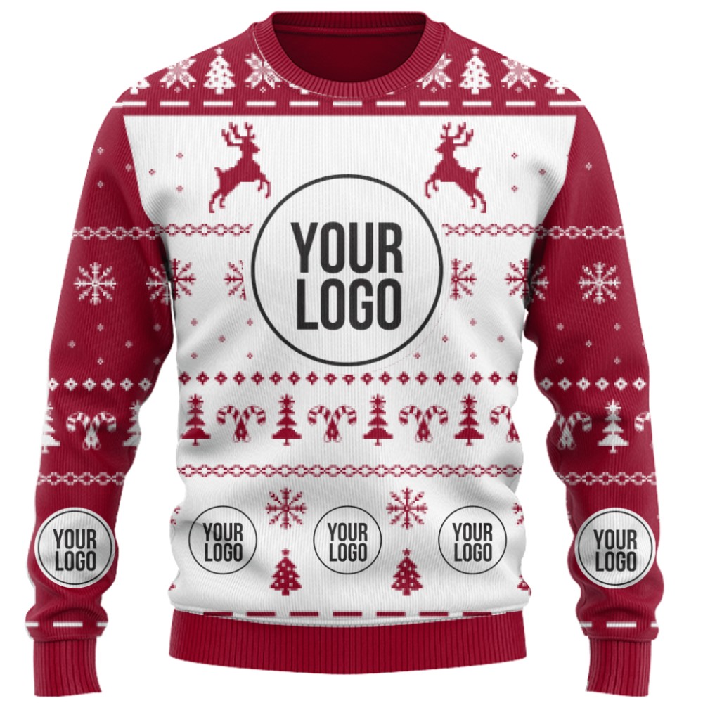 Group Discount Custom Logo Christmas Sweater 5