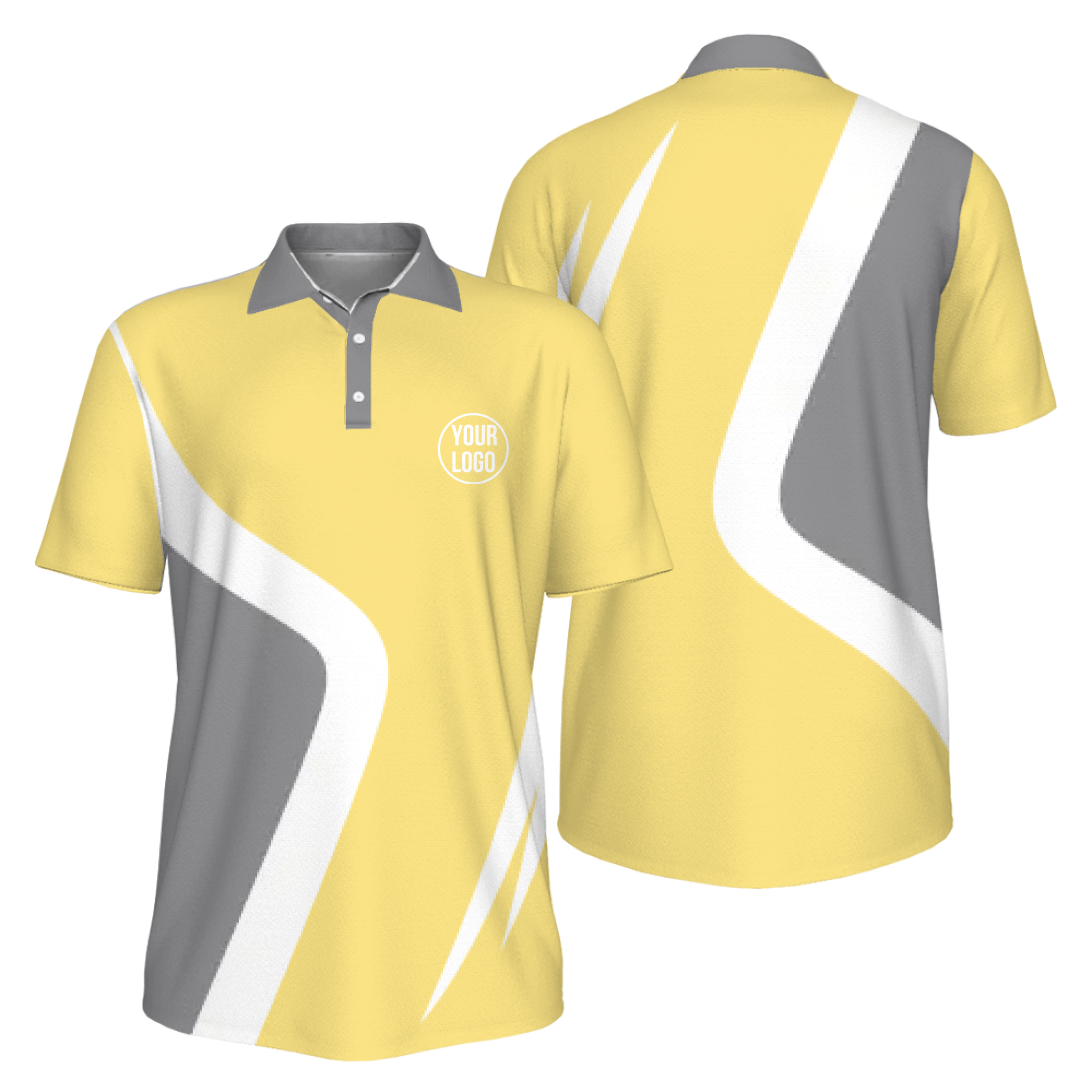 Picklewin Custom Pickleball Team UV Protection Men Polo Shirt 3