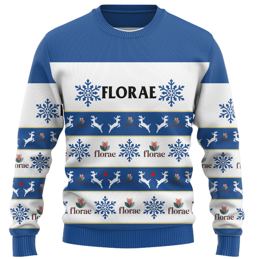 Custom Company Logo Ugly Christmas Sweater 4