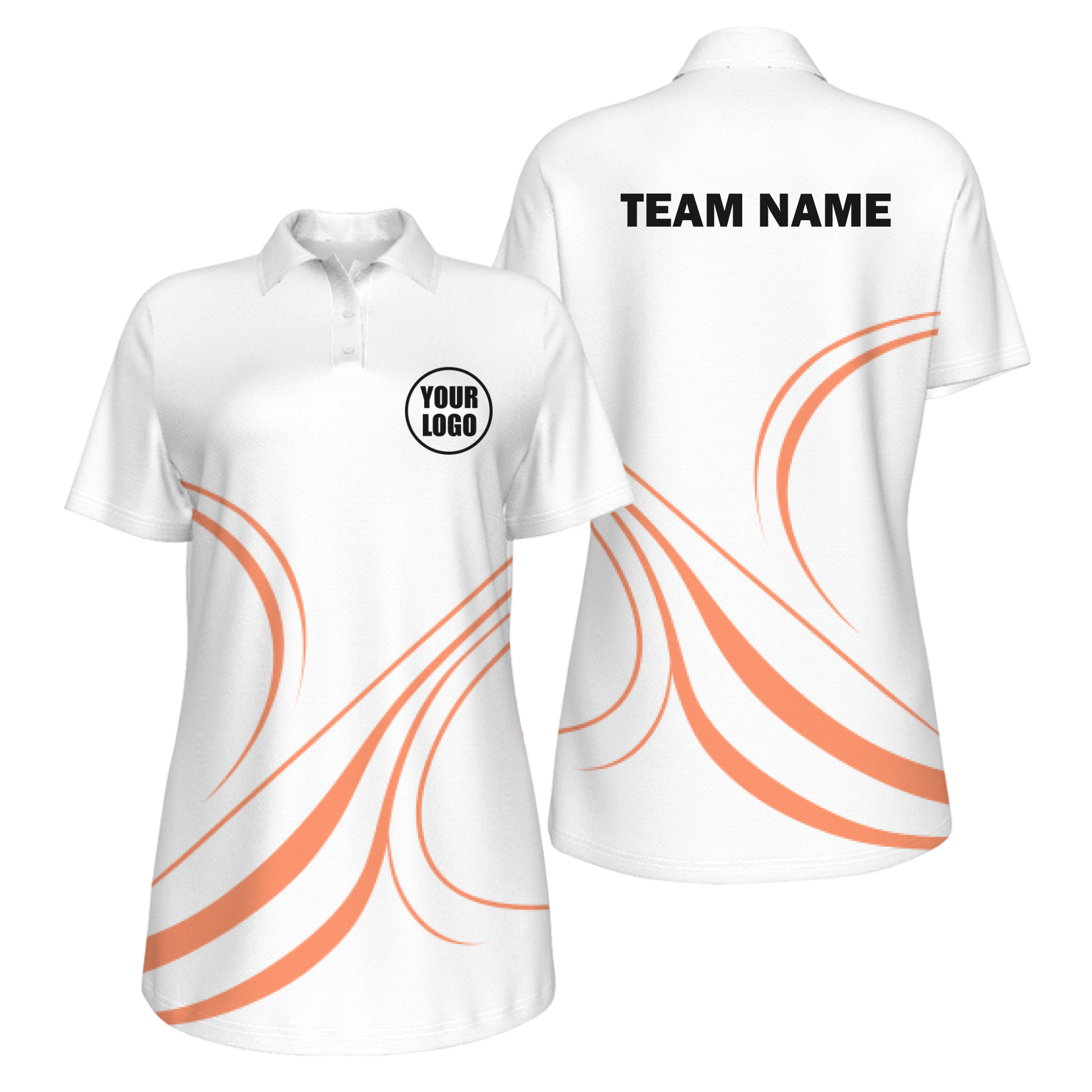 Picklewin Curvy Customized Women's UV Protection Polo 2