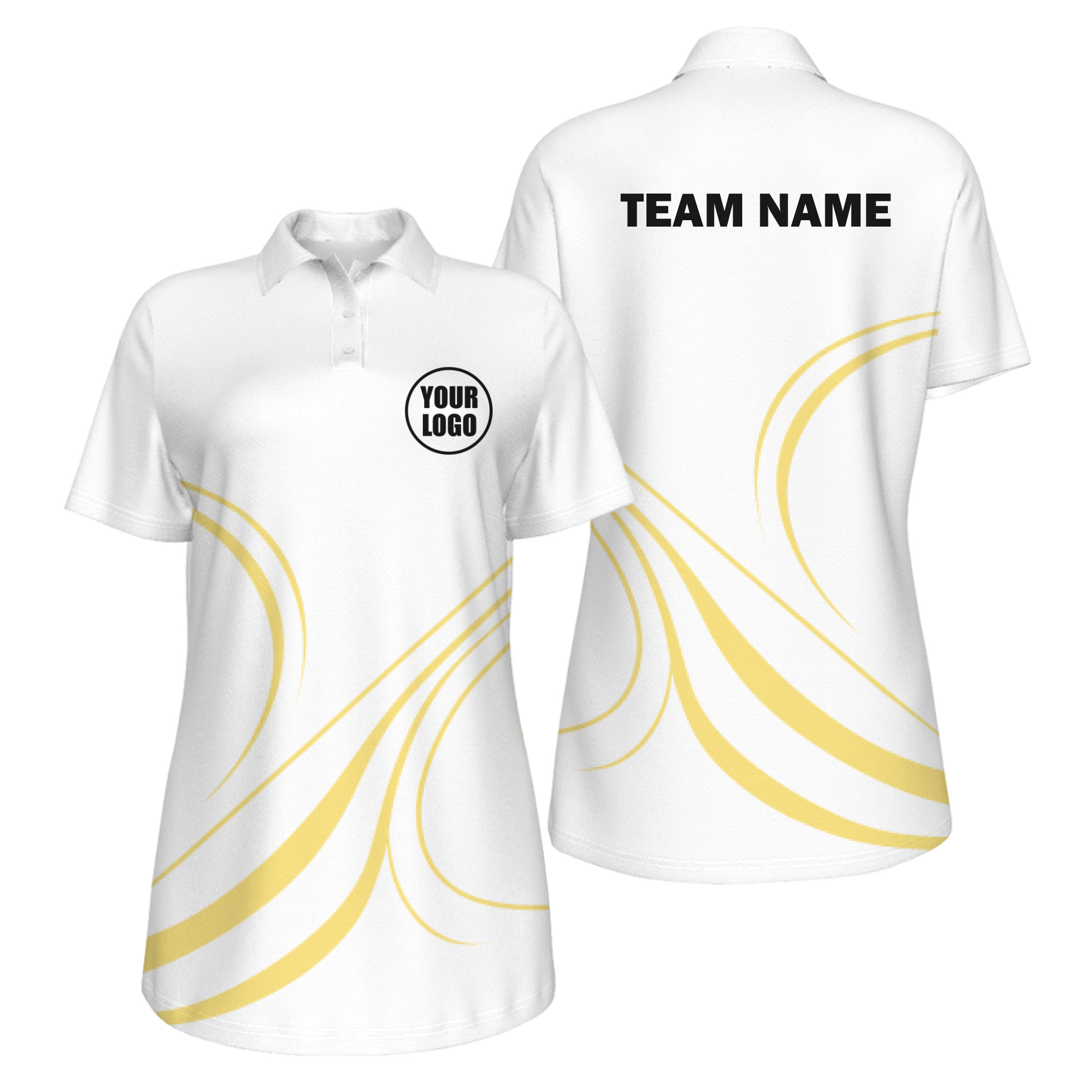 Picklewin Curvy Customized Women's UV Protection Polo 5