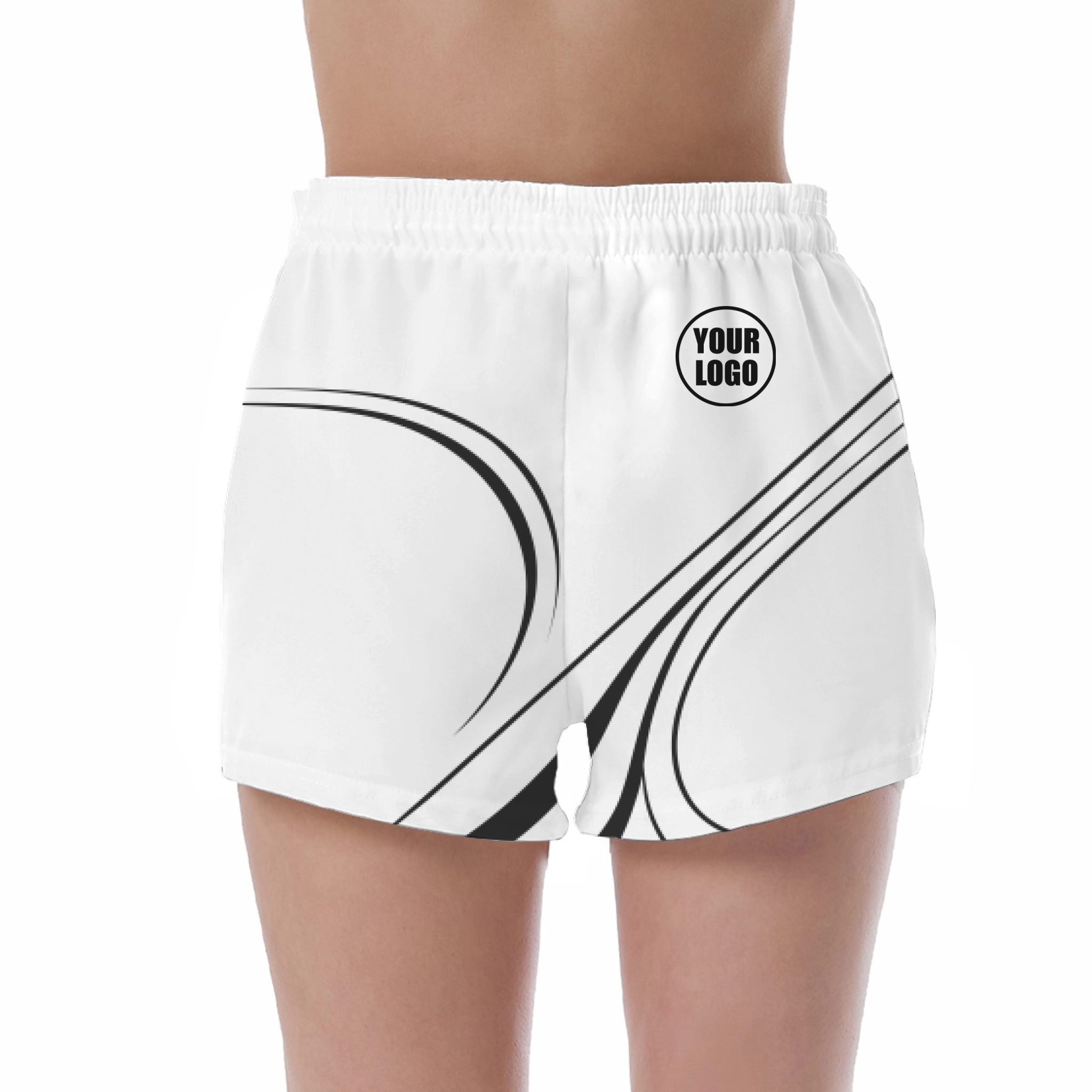 Picklewin Curvy UV Protection Shorts Customized For Women 16