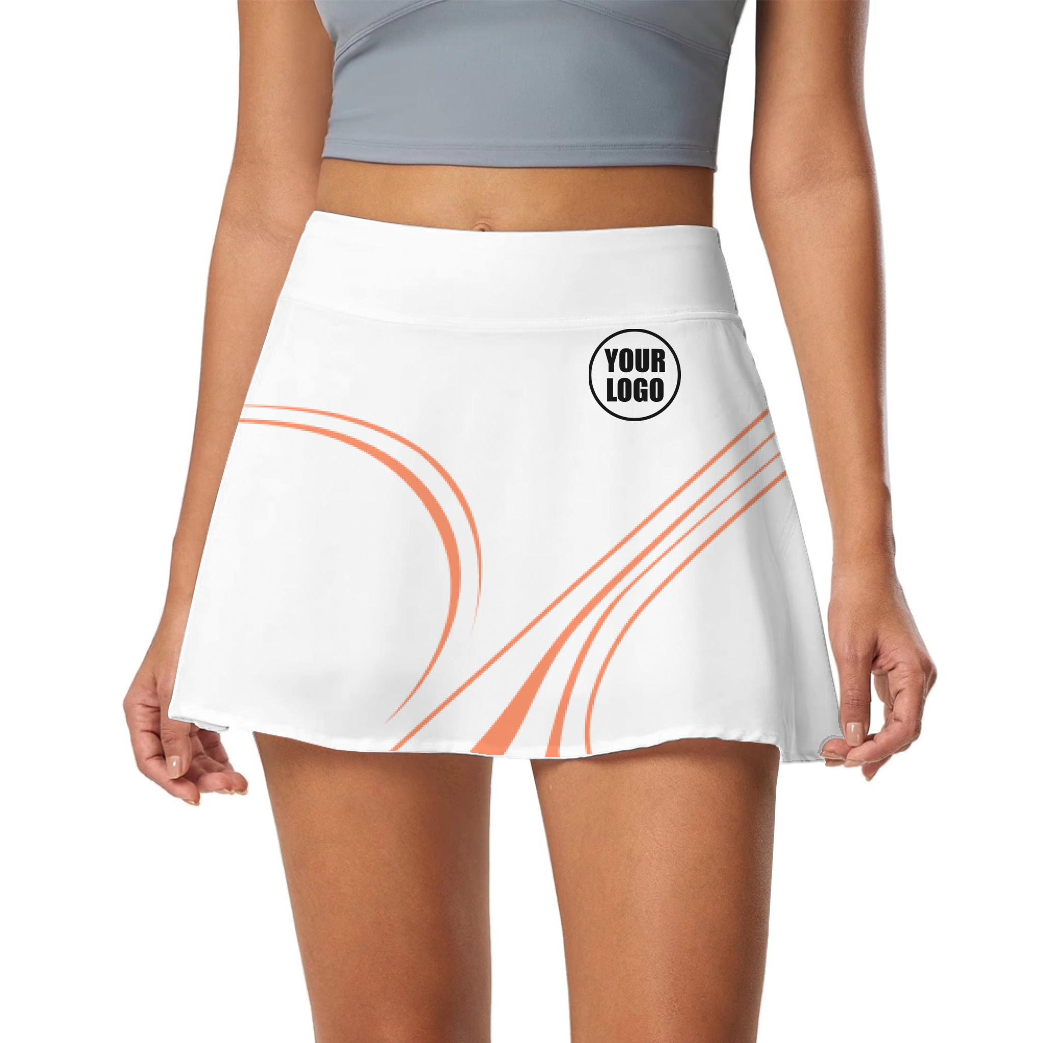 Picklewin Curvy Women's Customized Skort 2