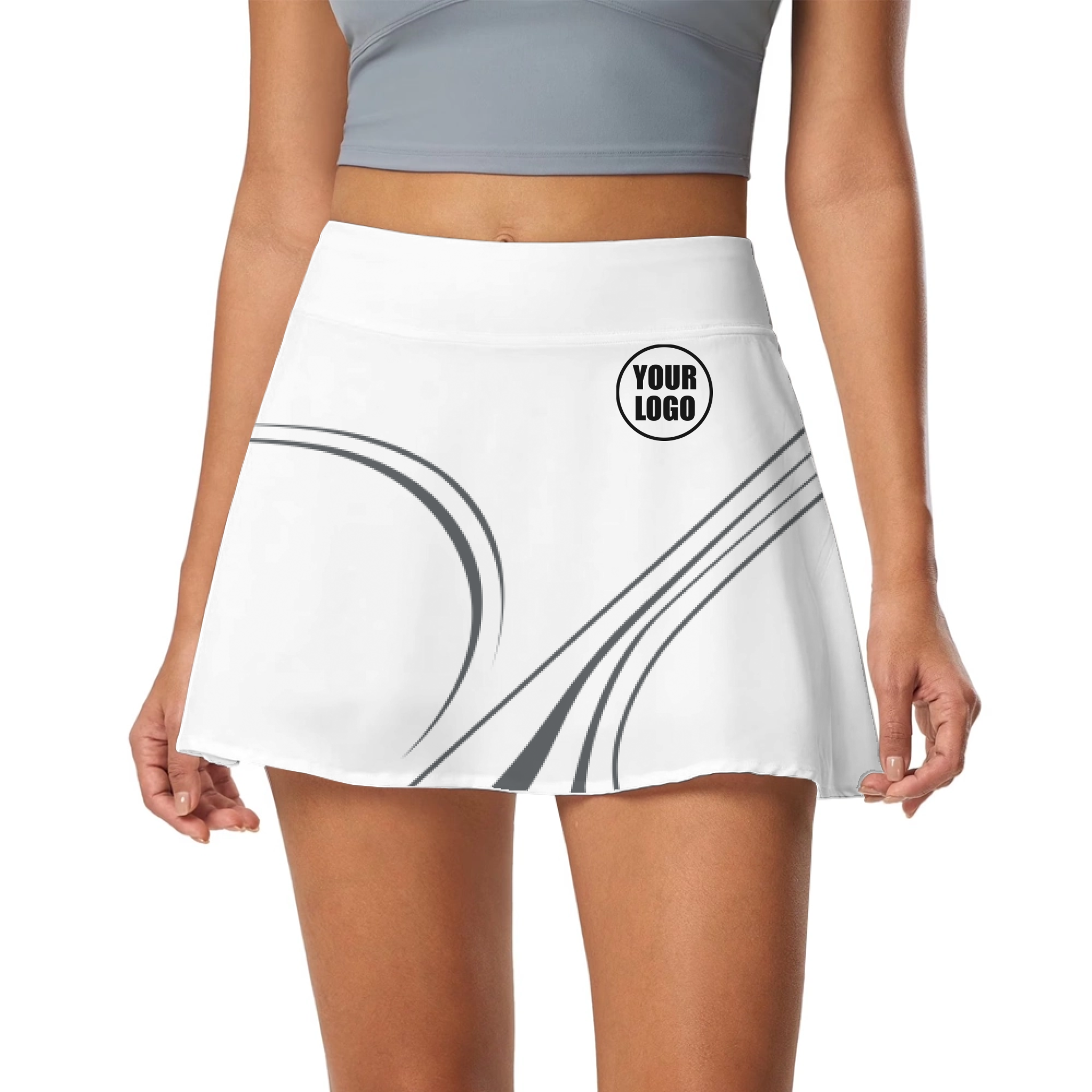 Picklewin Curvy Women's Customized Skort 11