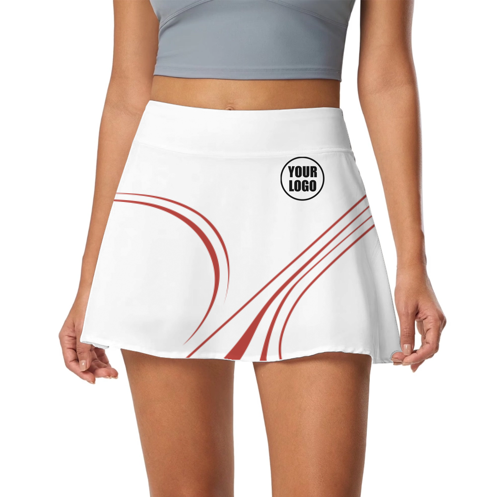 Picklewin Curvy Women's Customized Skort 12