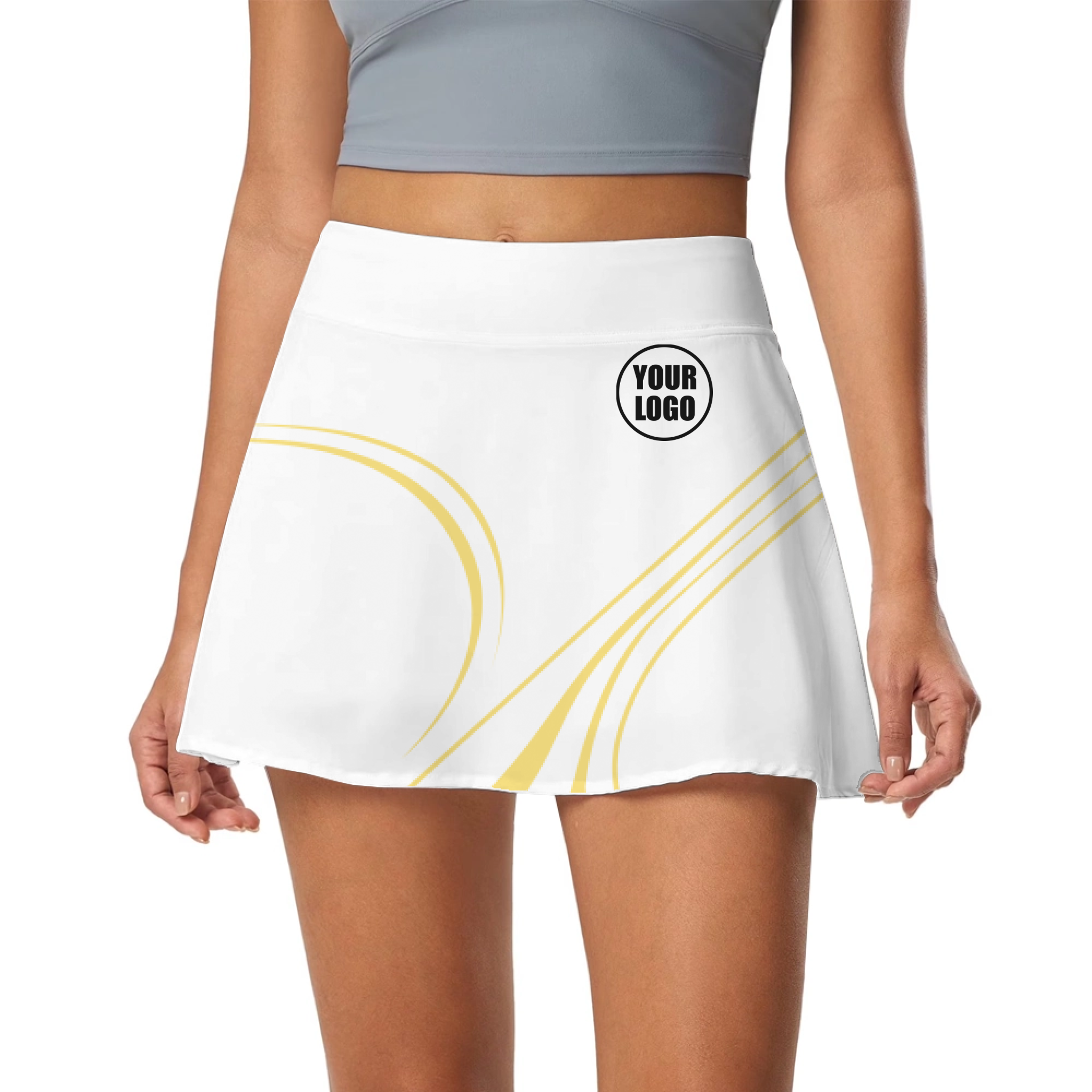 Picklewin Curvy Women's Customized Skort 5