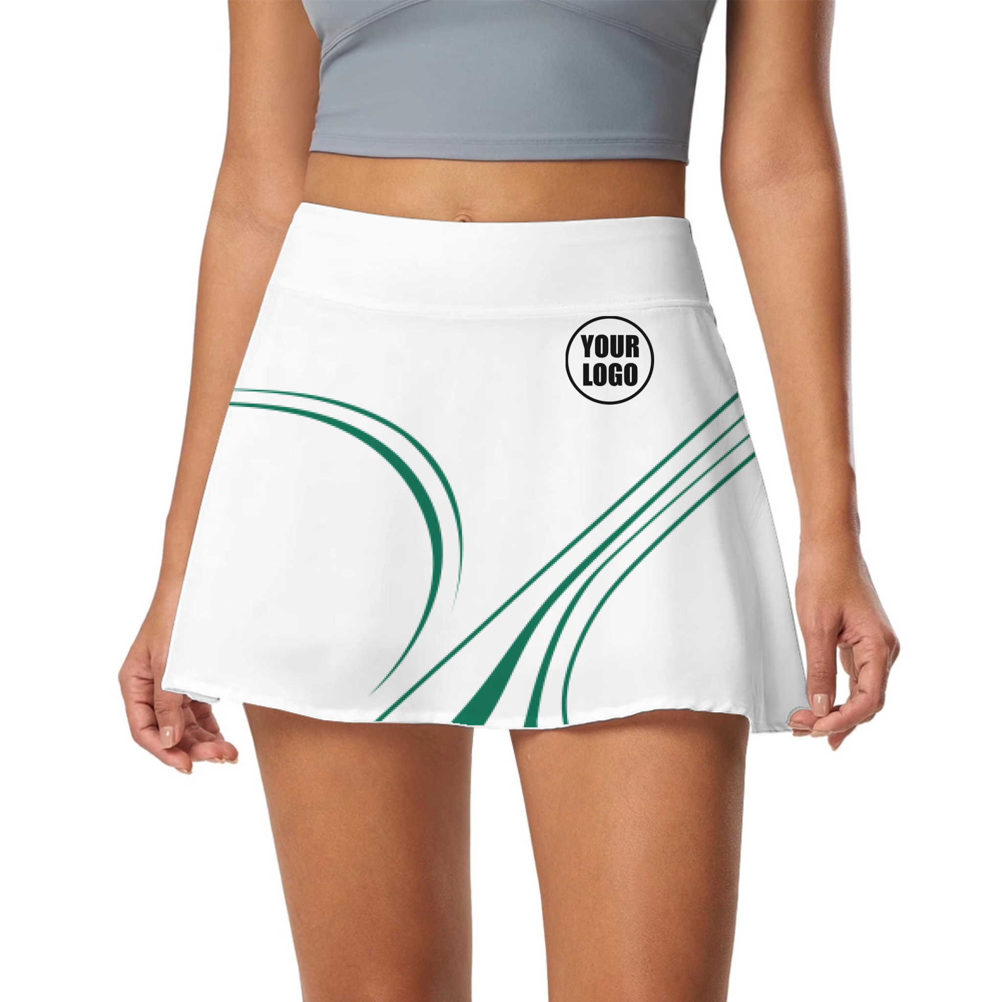 Picklewin Curvy Women's Customized Skort 7