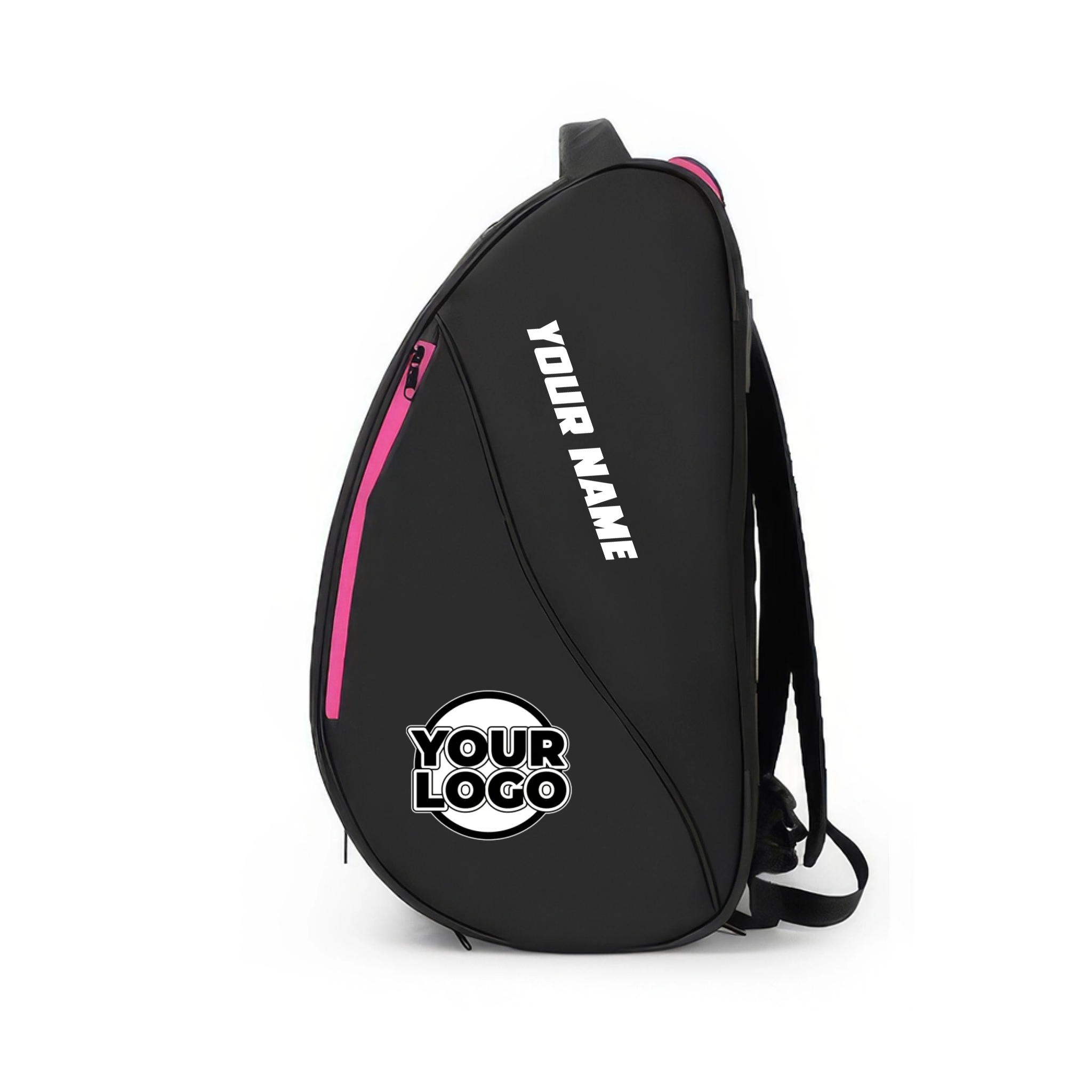 Picklewin Custom Logo And Team Name Pickleball Backpack Pink 2