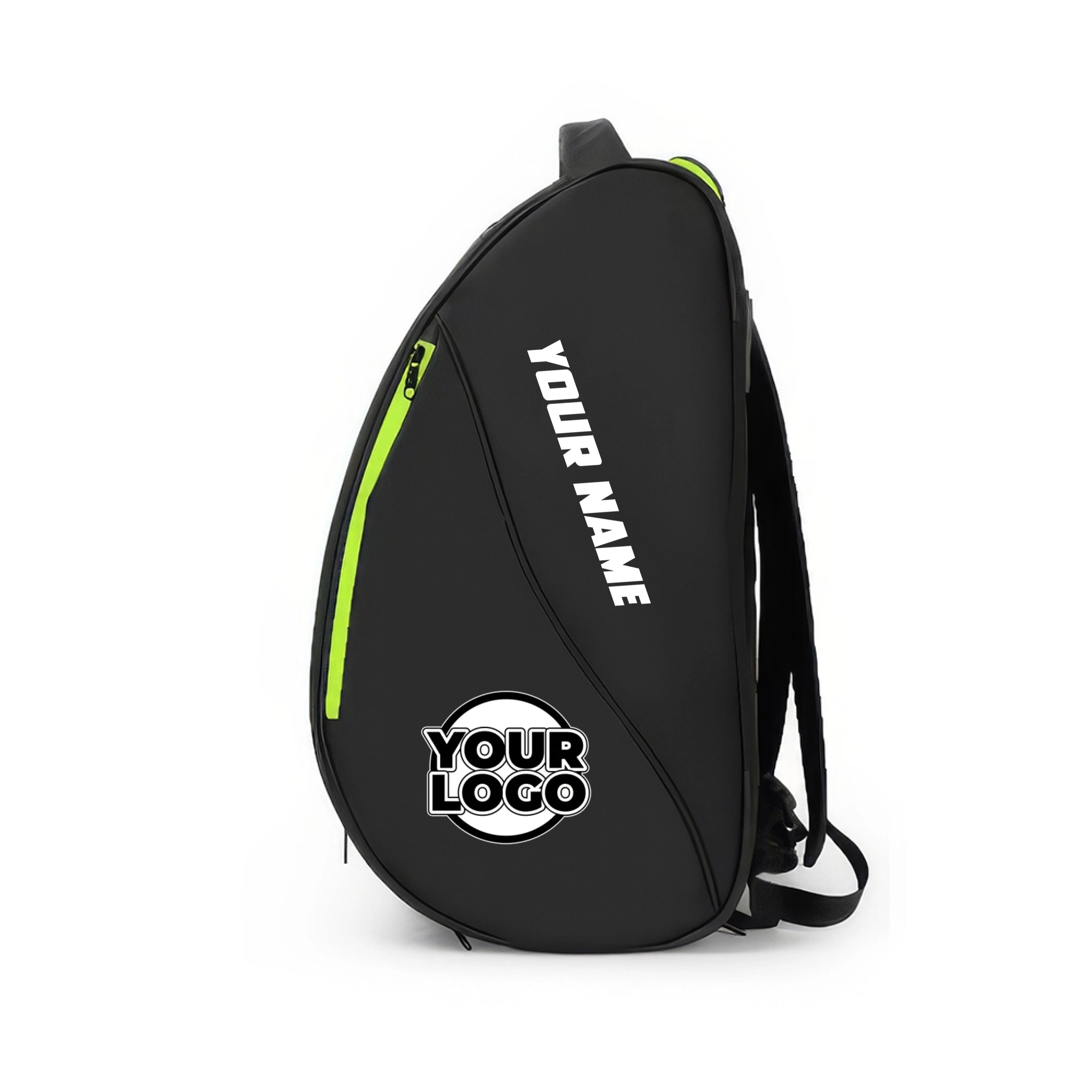Picklewin Custom Logo And Team Name Pickleball Backpack Green  2
