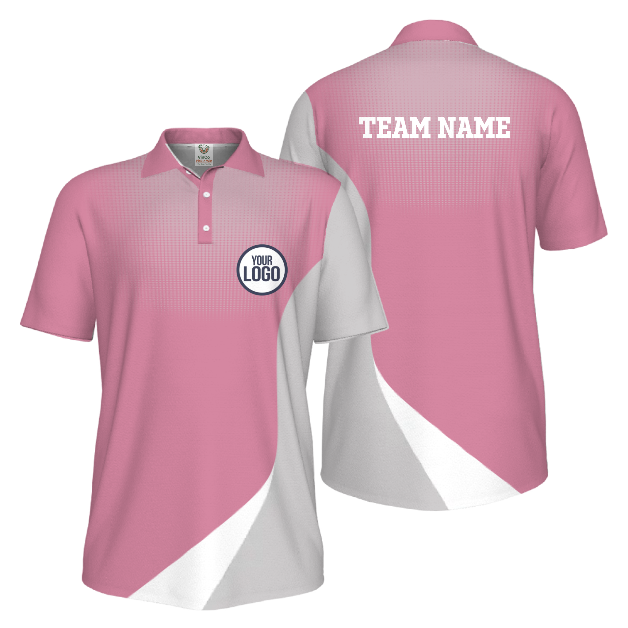 Picklewin Custom Logo Sporty UV Protection Polo Shirt For Men  3