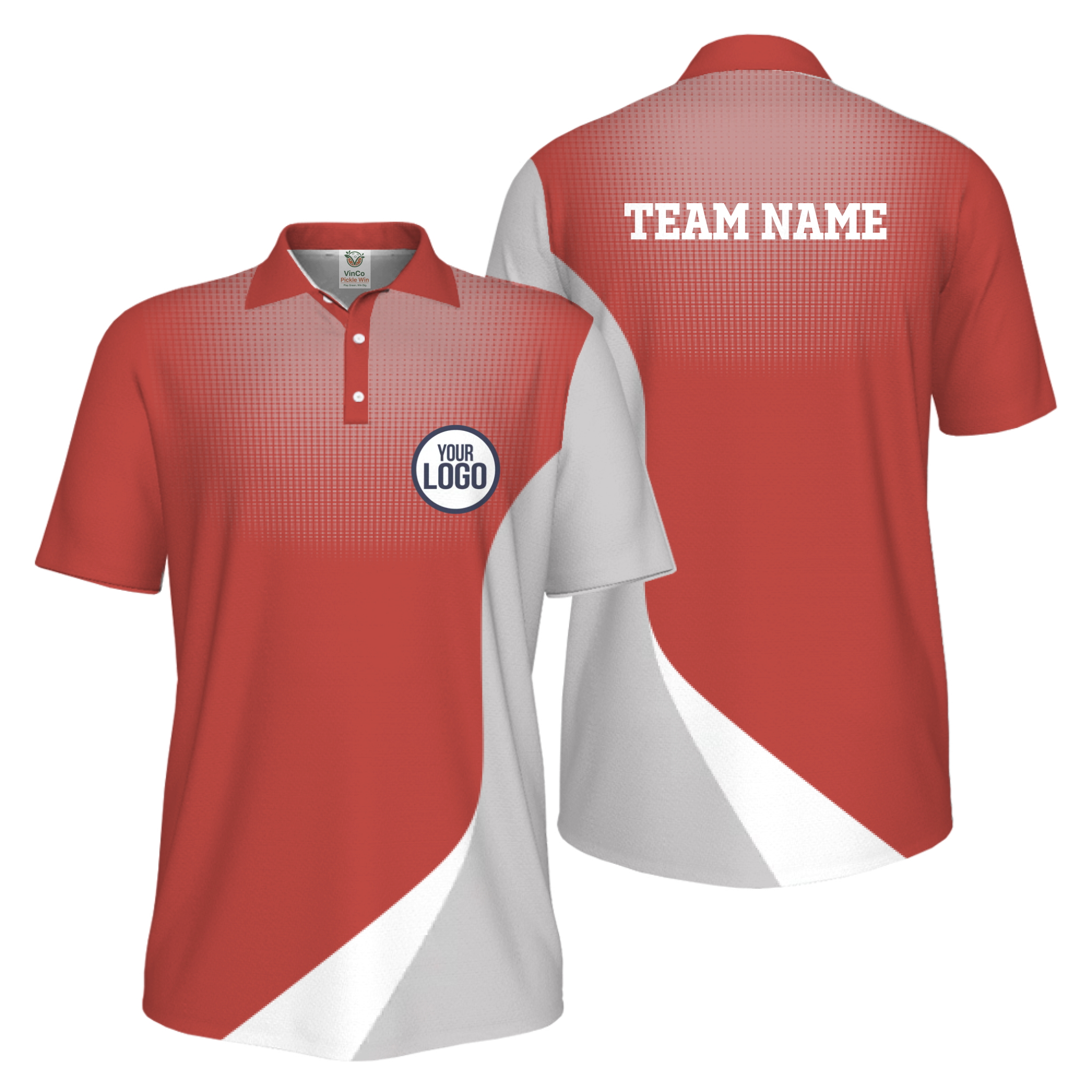 Picklewin Custom Logo Sporty UV Protection Polo Shirt For Men  15