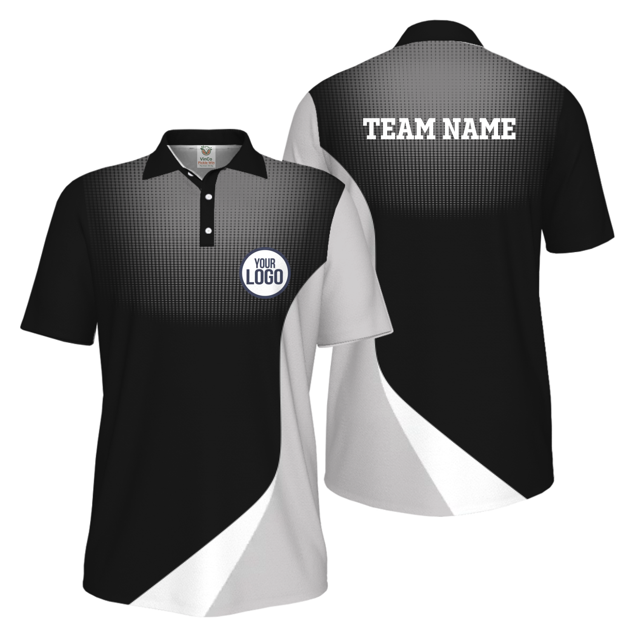 Picklewin Custom Logo Sporty UV Protection Polo Shirt For Men  8