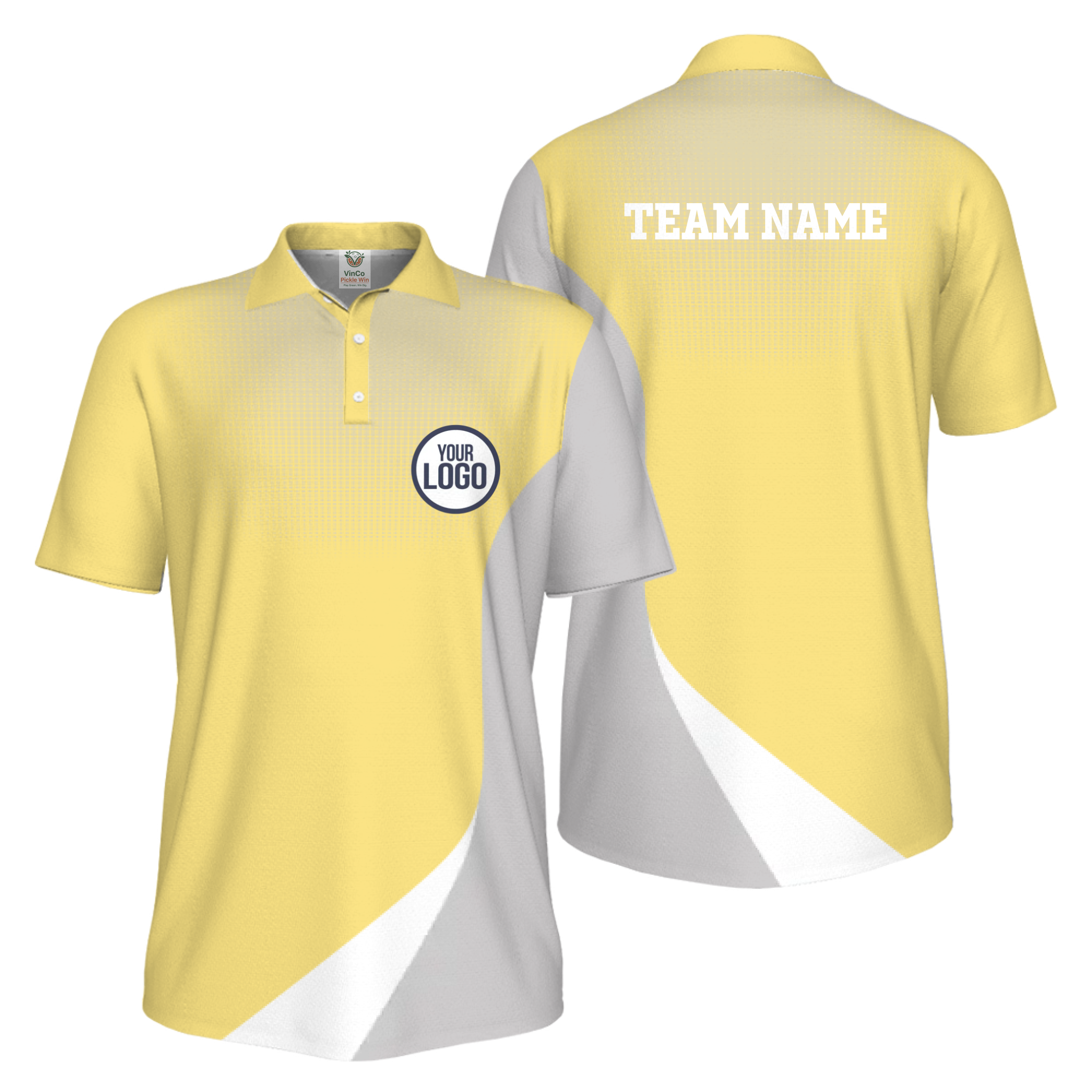 Picklewin Custom Logo Sporty UV Protection Polo Shirt For Men  9