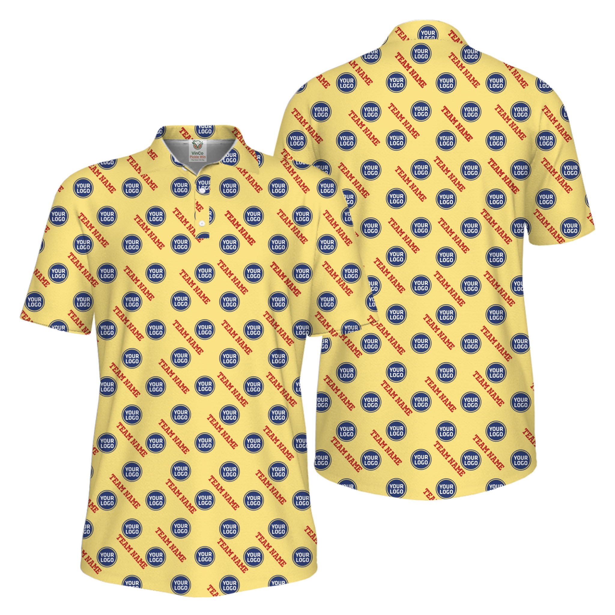 Picklewin Custom Logos And Team Names Men Polo Shirt Instant Preview UV Protection Picklewin Custom Logos And Team Names Men Polo Shirt Instant Preview UV Protection 13