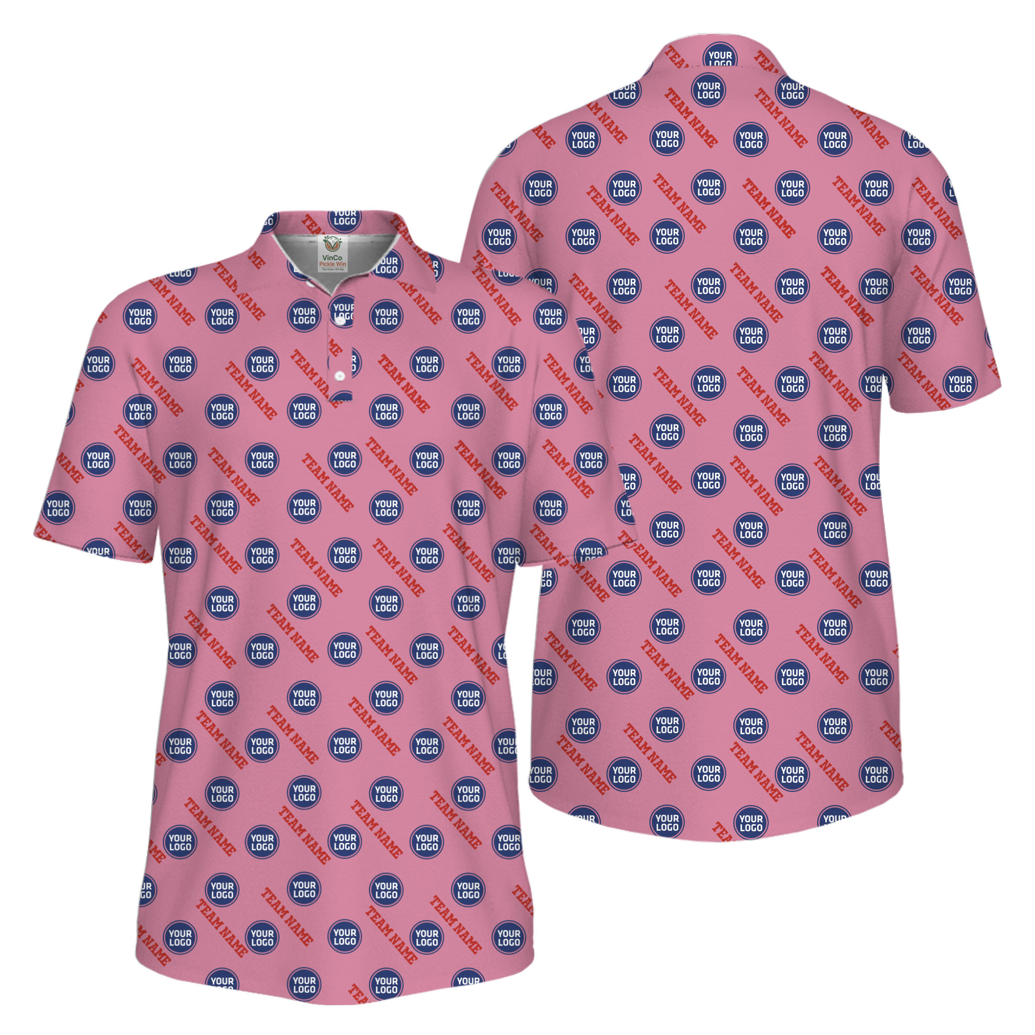 Picklewin Custom Logos And Team Names Men Polo Shirt Instant Preview UV Protection Picklewin Custom Logos And Team Names Men Polo Shirt Instant Preview UV Protection 6