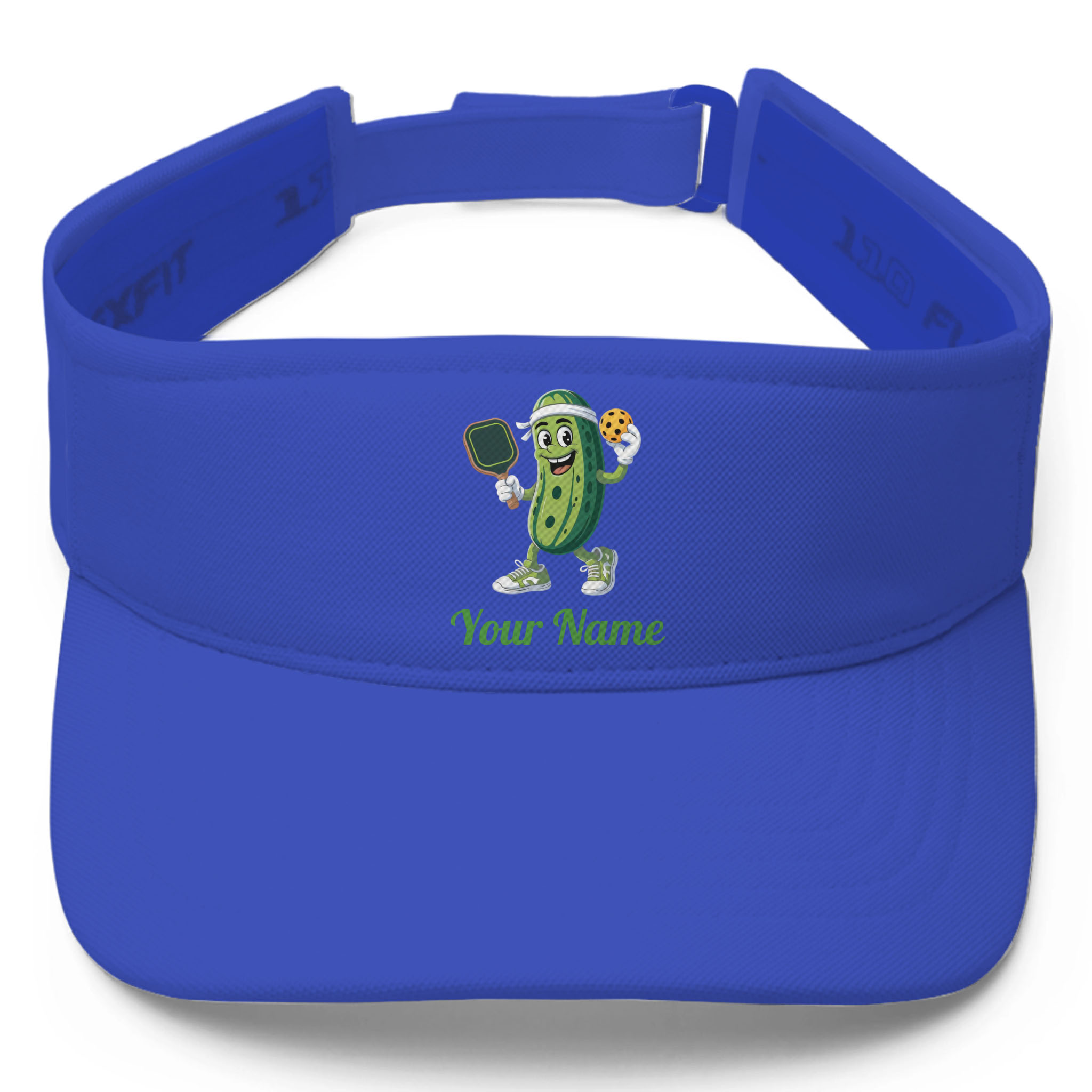 Picklewin Custom Name Pickleball Visor Live Preview 3