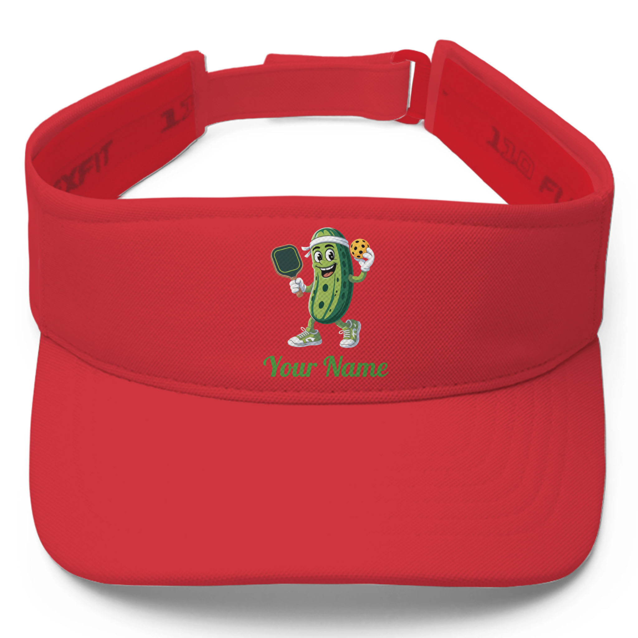 Picklewin Custom Name Pickleball Visor Live Preview 4