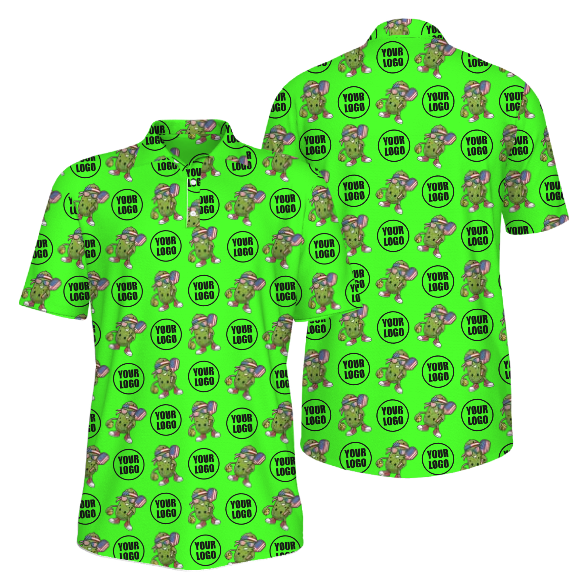 Picklewin Custom Patriotic Pickleball Polo Shirt For Men With UV Protection Feature 11