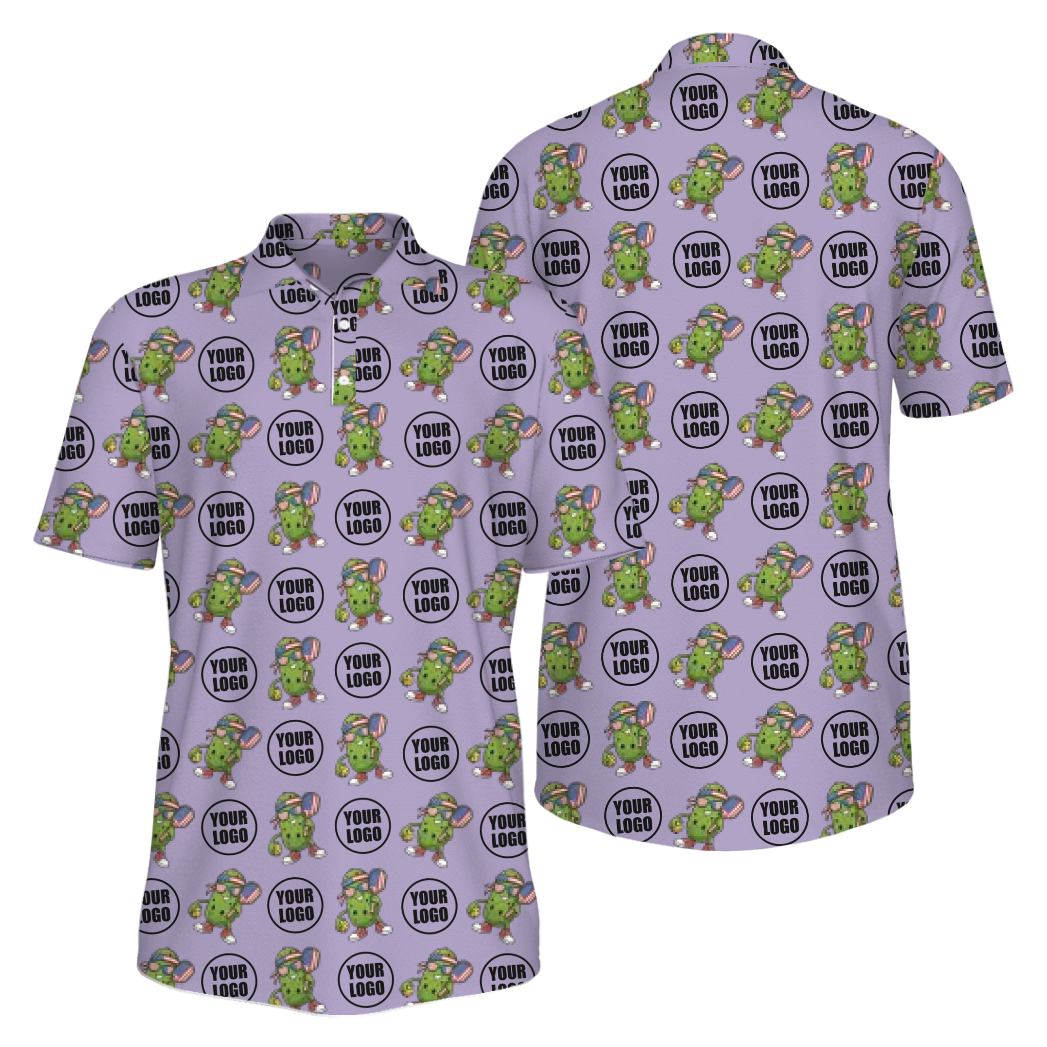 Picklewin Custom Patriotic Pickleball Polo Shirt For Men With UV Protection Feature 5