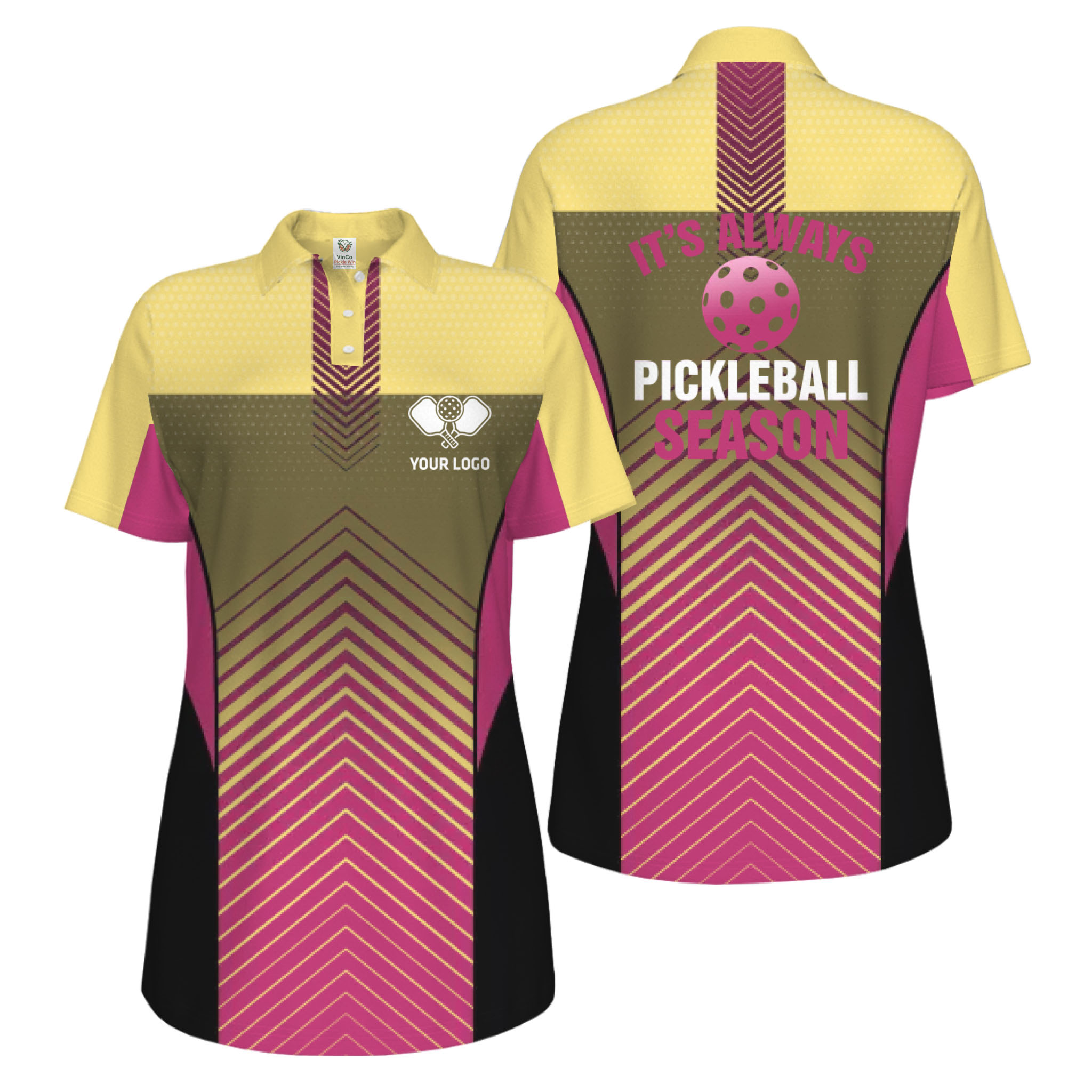 Picklewin Custom Pickleball Season Polo Shirt For Women Live Preview Picklewin Custom Pickleball Season Polo Shirt For Women Live Preview 13