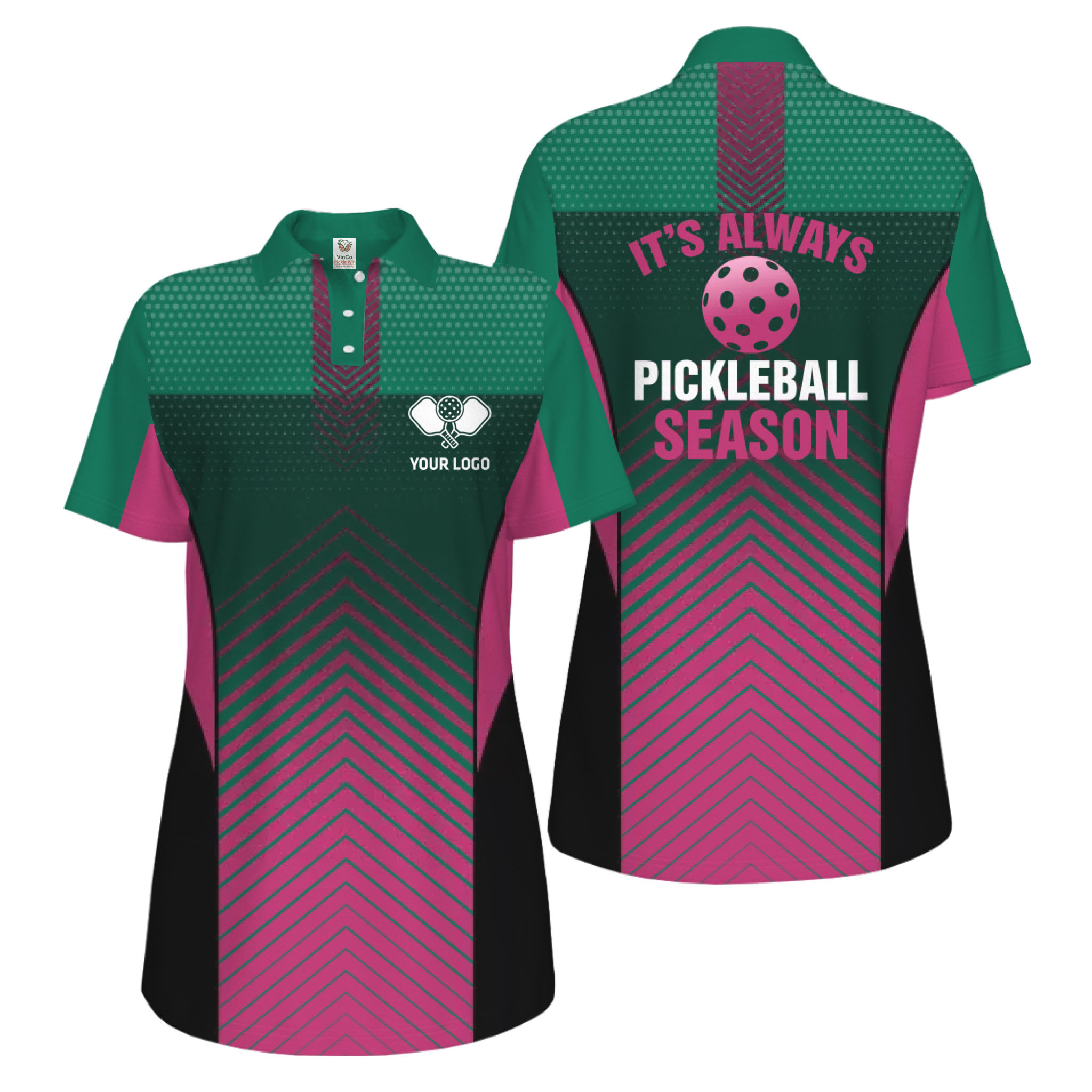 Picklewin Custom Pickleball Season Polo Shirt For Women Live Preview Picklewin Custom Pickleball Season Polo Shirt For Women Live Preview 11