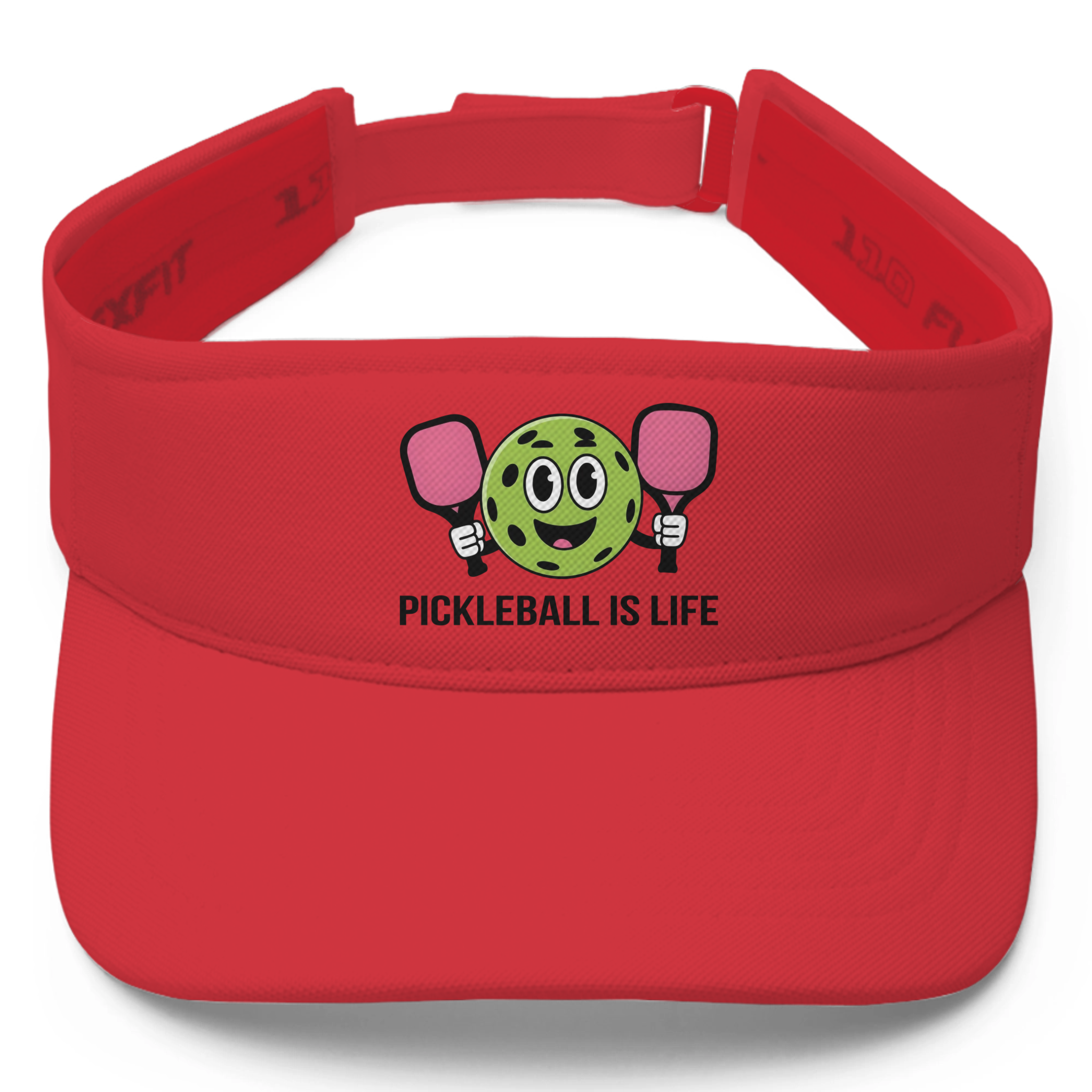 Picklewin Funny Pickleball Is Life Visor 5